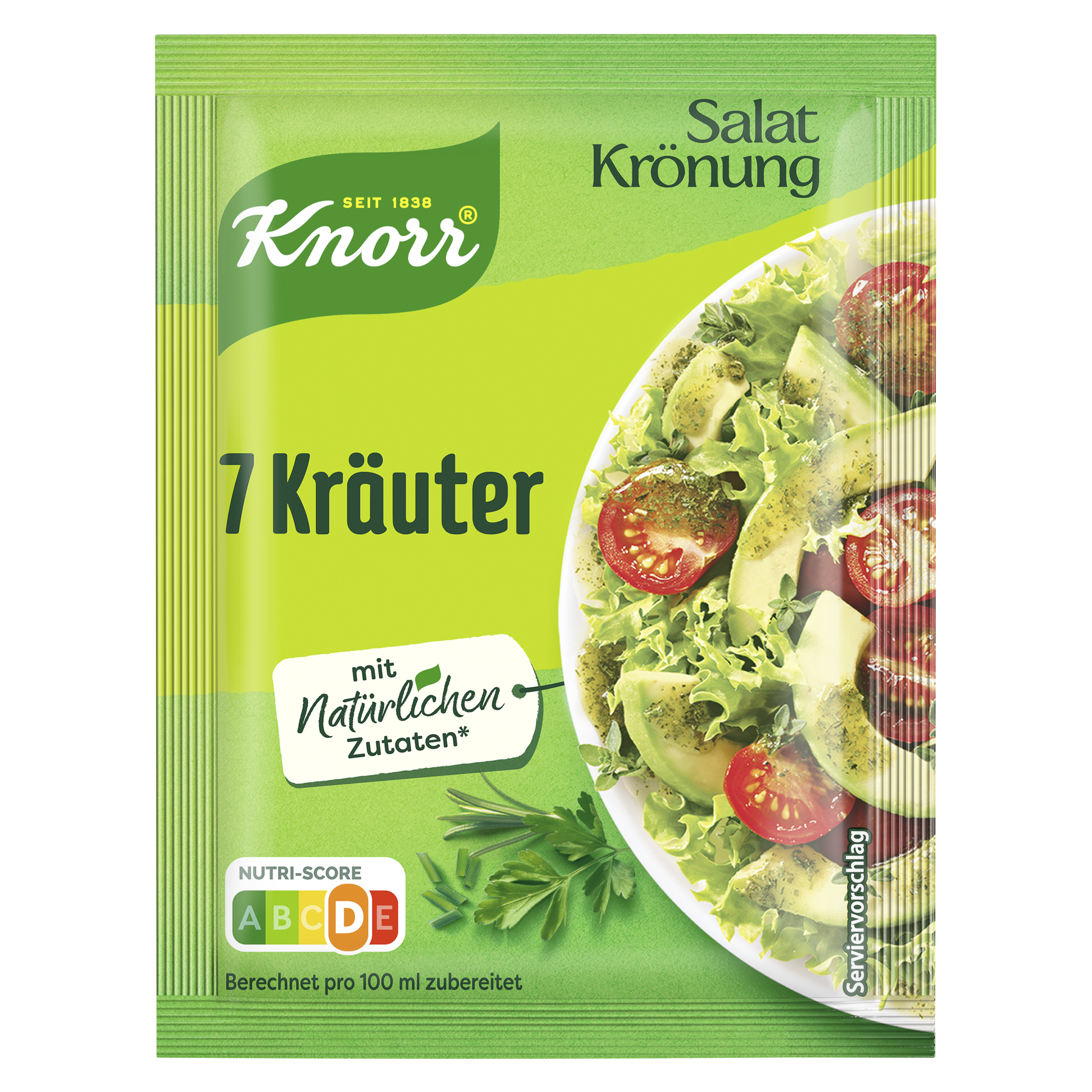 Knorr Salatkrönung 7 Kräuter Dressing 5er-Pack packshot