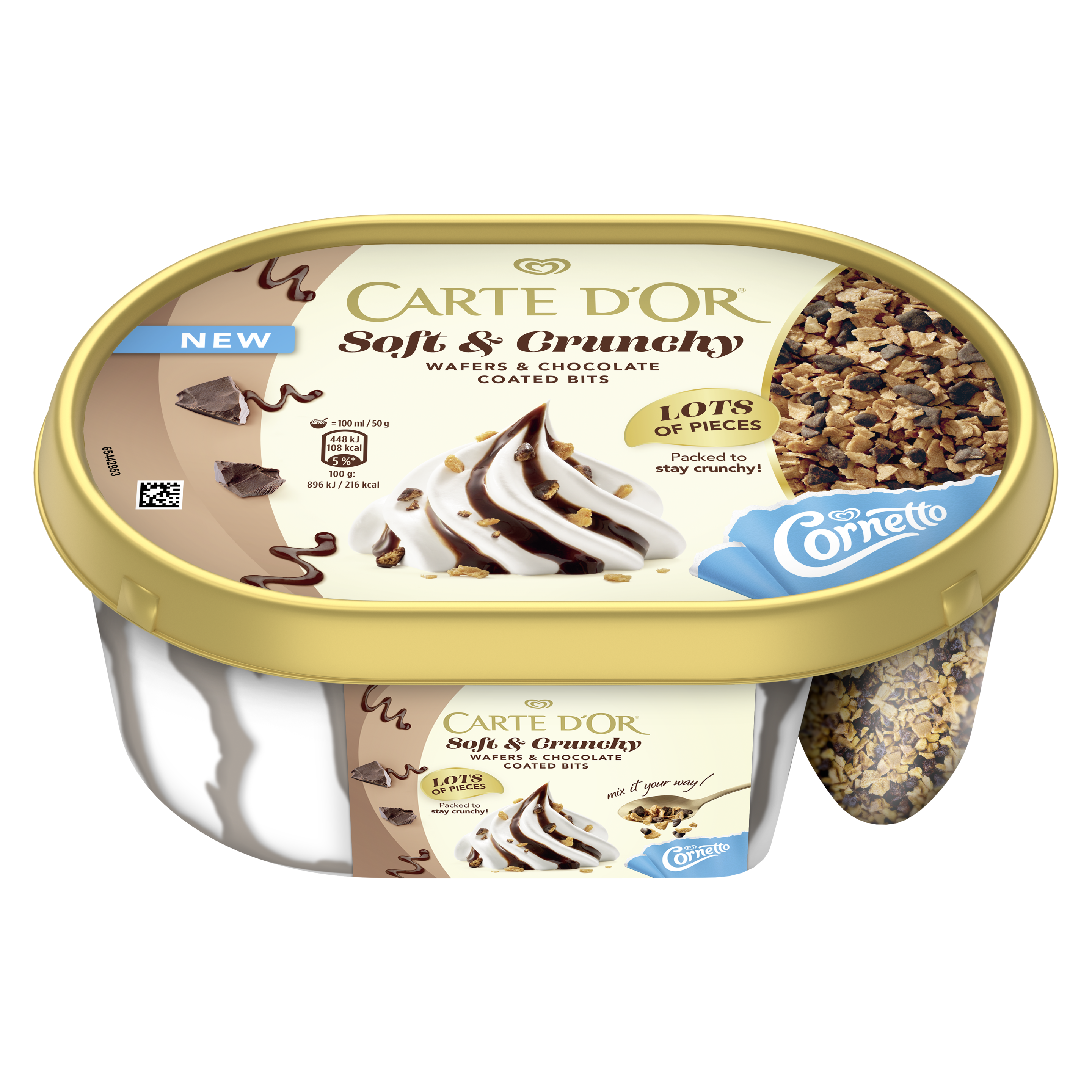 Carte d'Or Soft & Crunchy Chocolate 750ml packshot