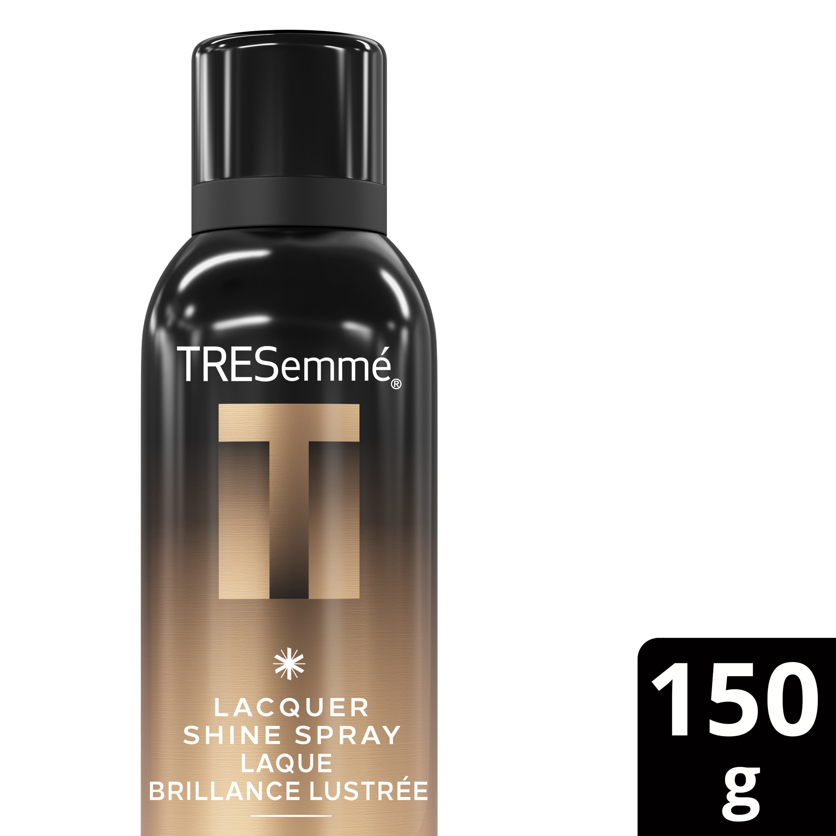 TRESemmé Lacquer Shine Spray for Brilliant Gloss + Humidity Control packshot