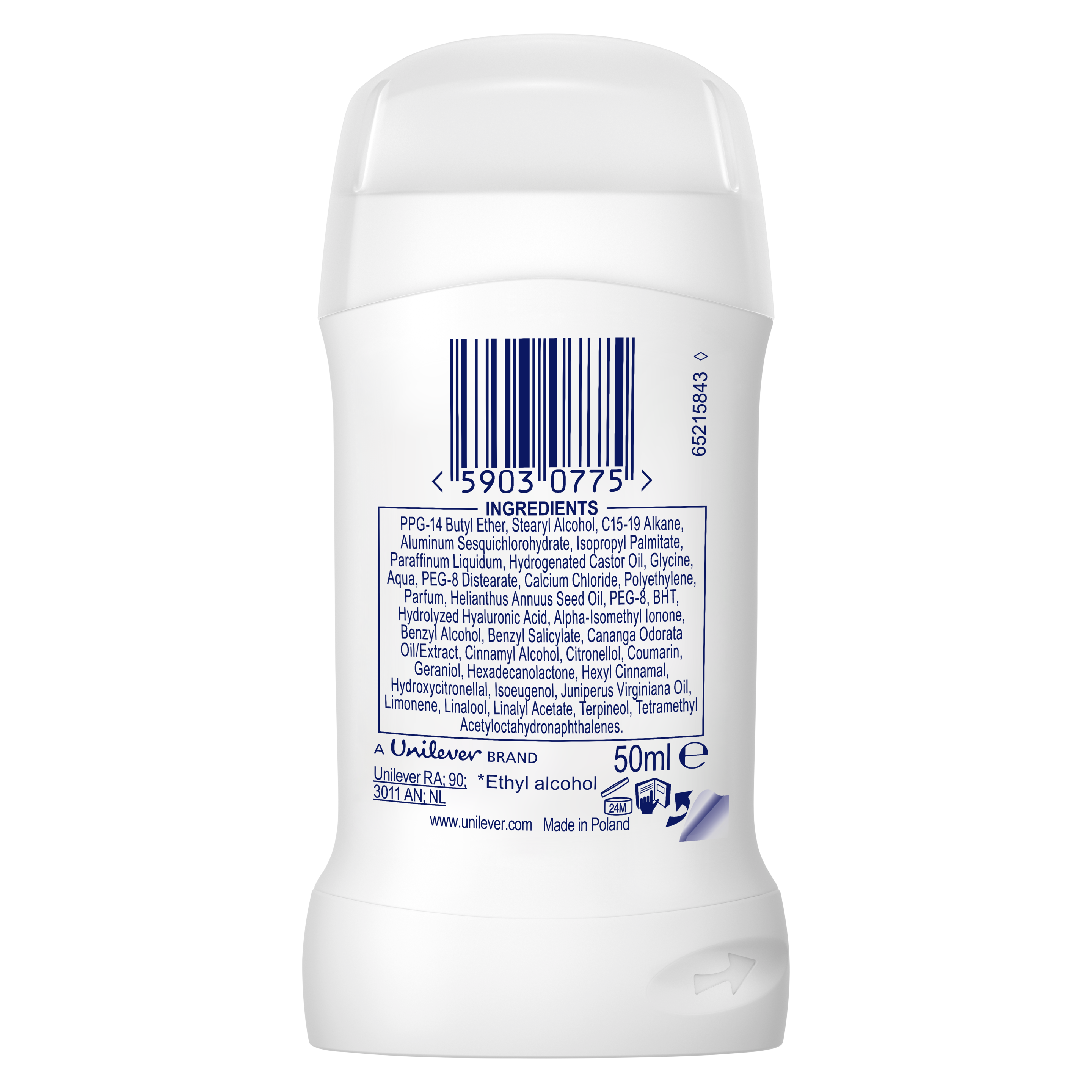 Anti-transpirant Apaise & Aide à Réparer Invisible Dry stick 50ml