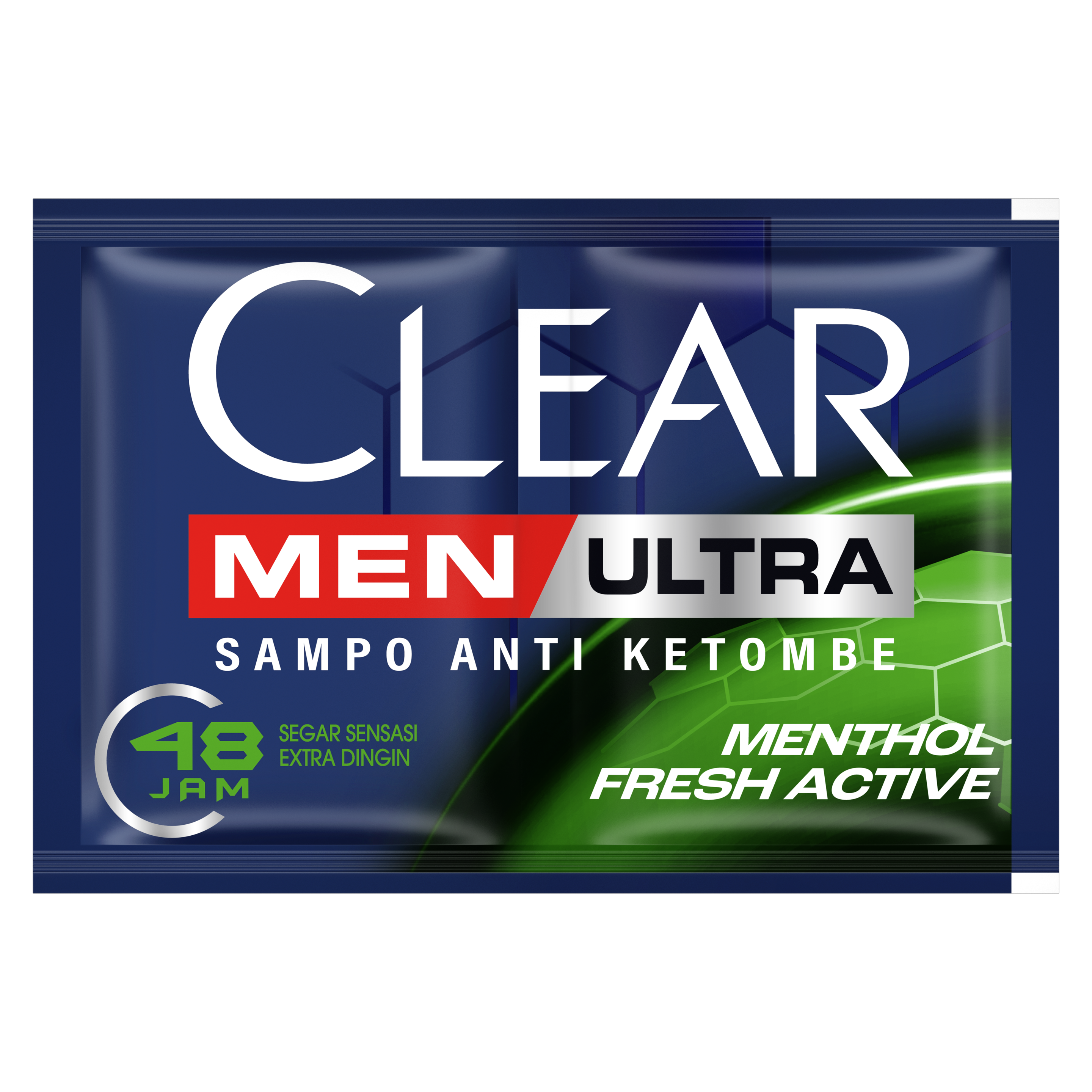 CLEAR MEN ULTRA Menthol Fresh Active - Sampo Anti Ketombe 9gr