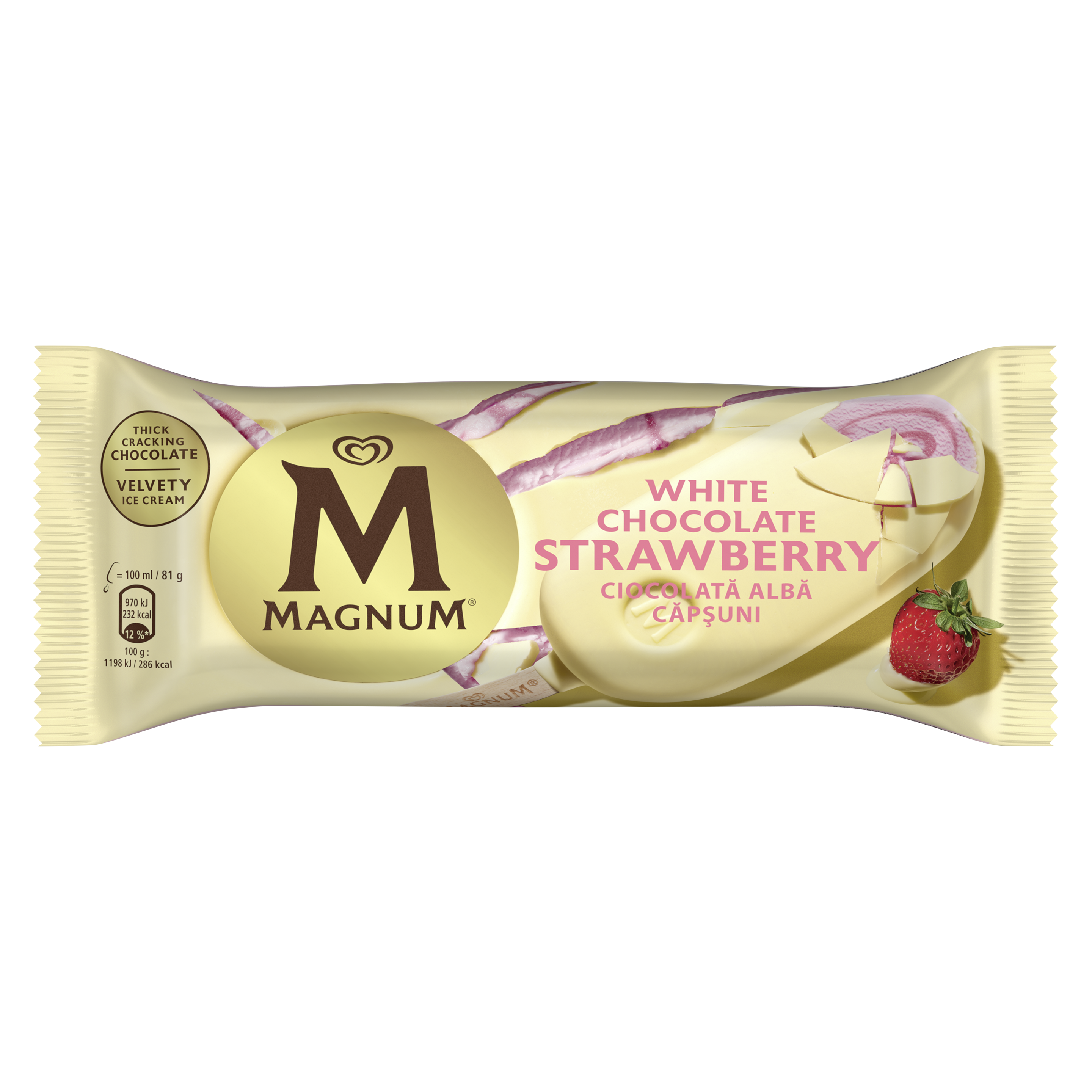 Magnum White Chocolate & Strawberry 100ml