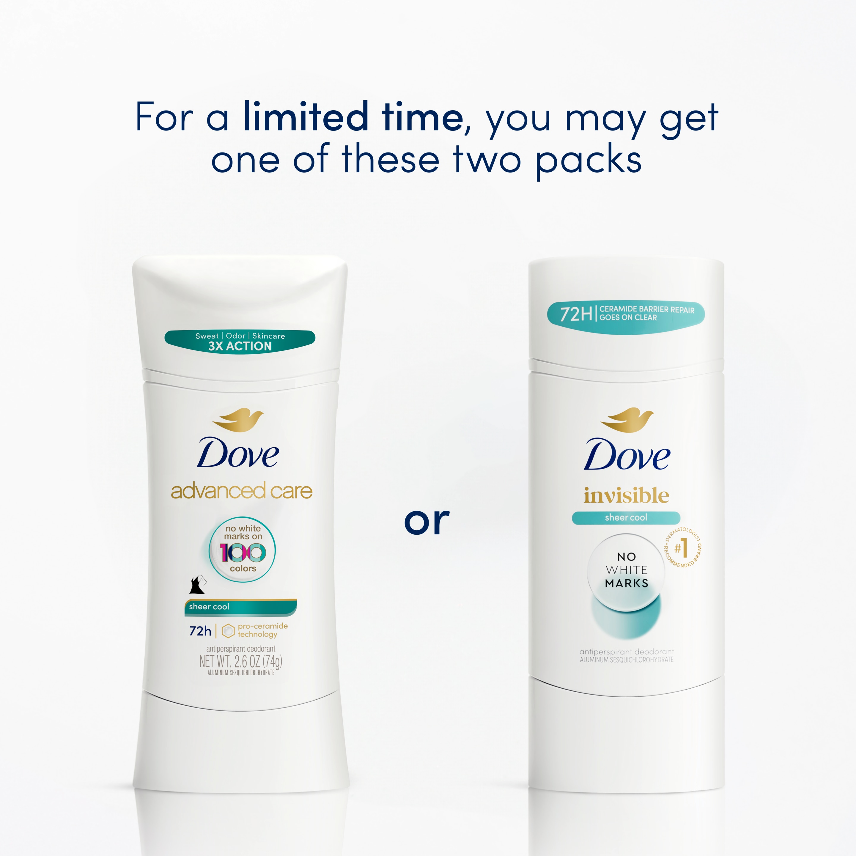 Advanced Care Invisible Sheer Cool Antiperspirant Stick