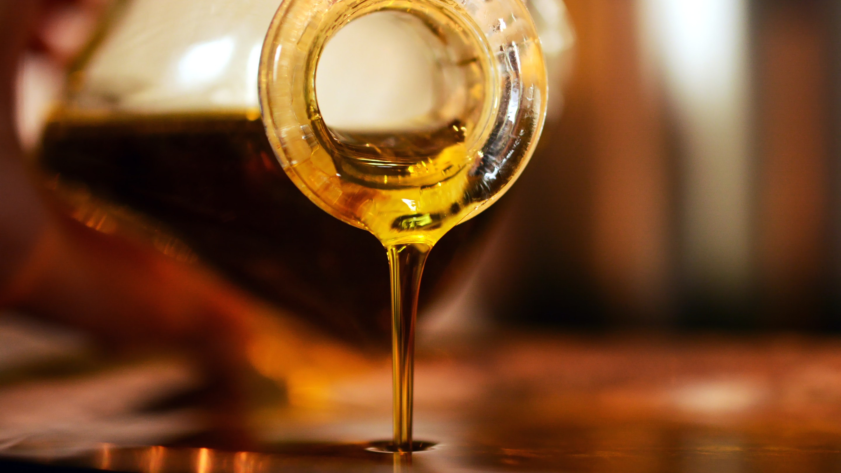 Warm the Oil Slightly: