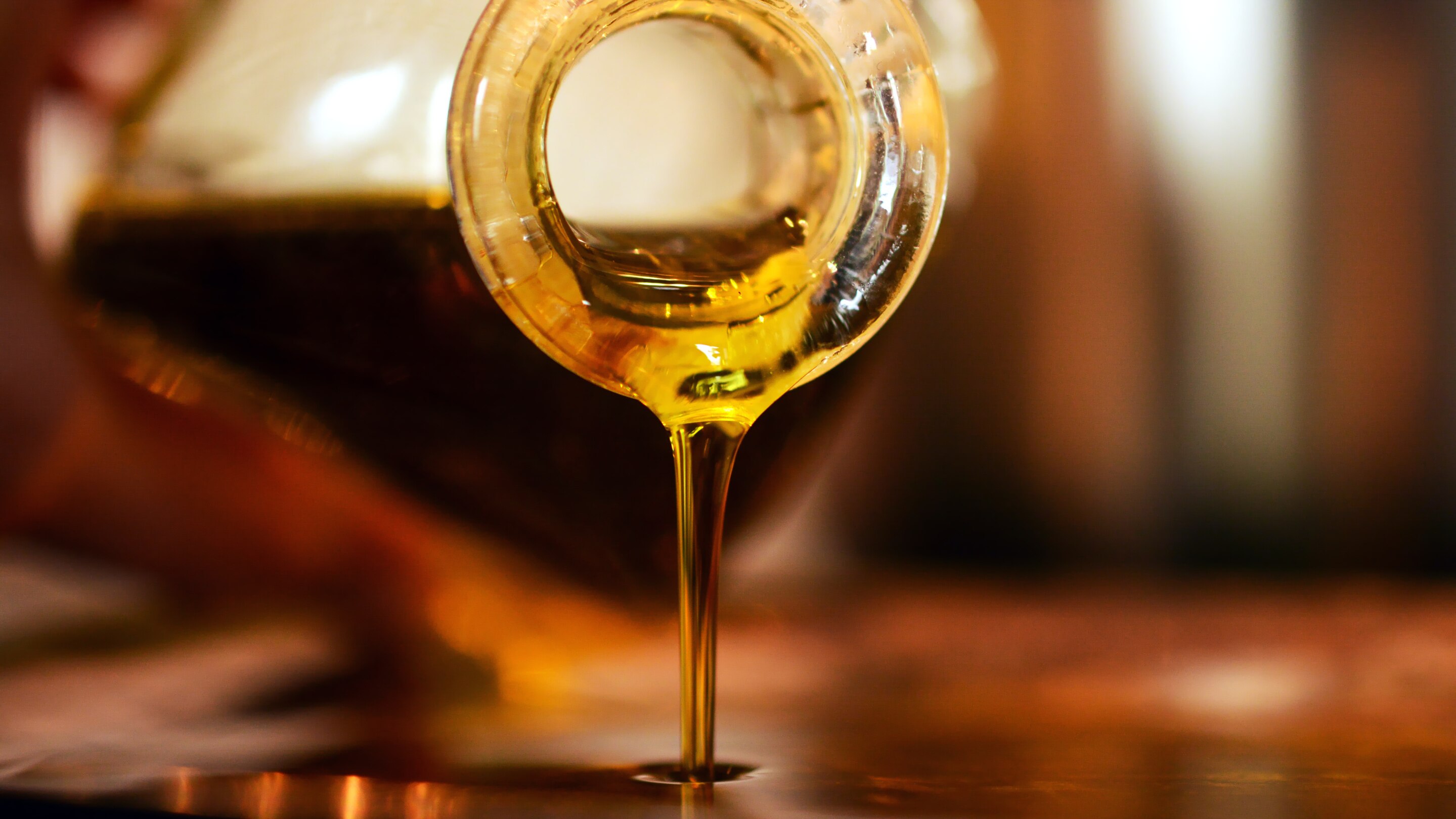 Warm the Oil Slightly: