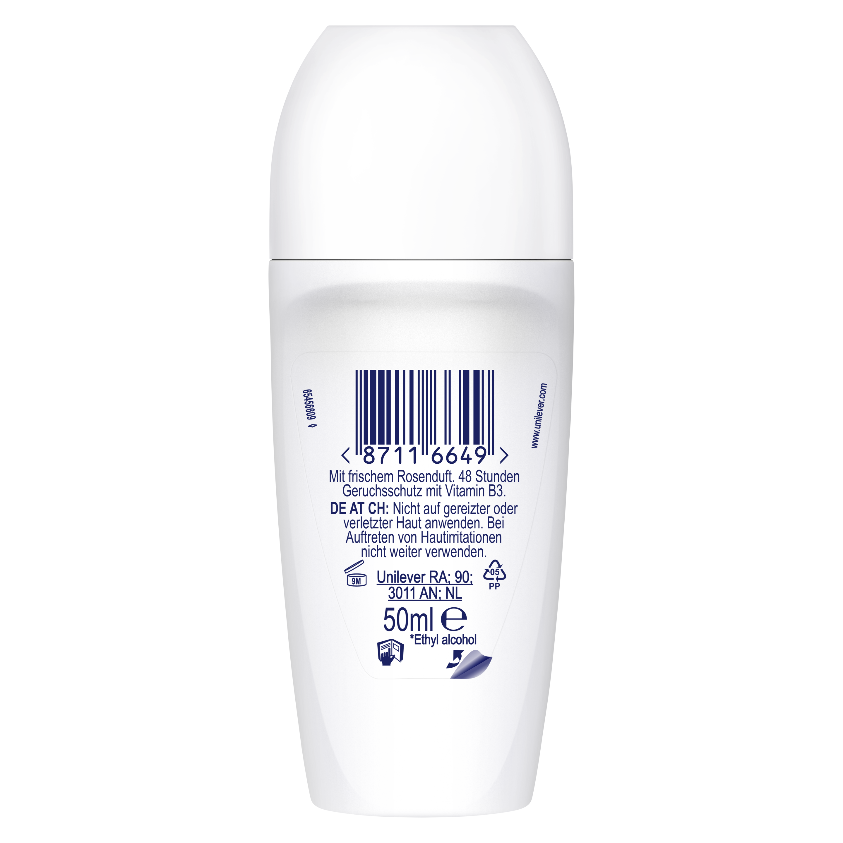 Fresh-Rose 0% Aluminiumsalze Deodorant Roll-On