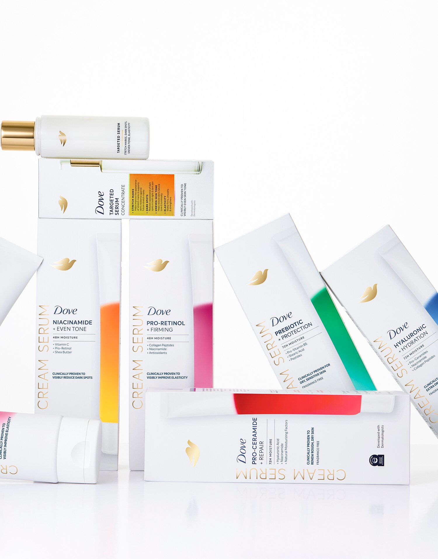 Dove Cream Serums range