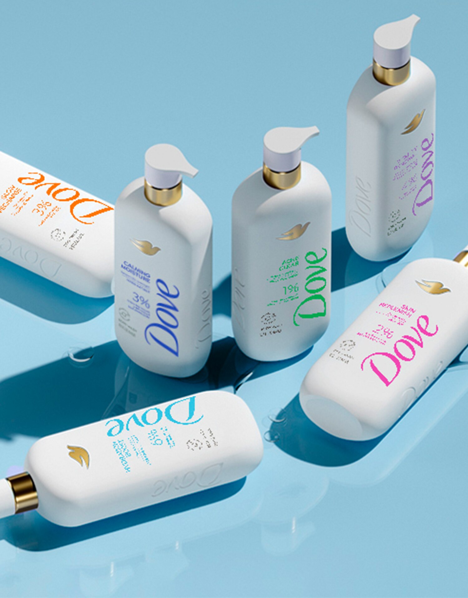 Dove Serum Shower Collection range