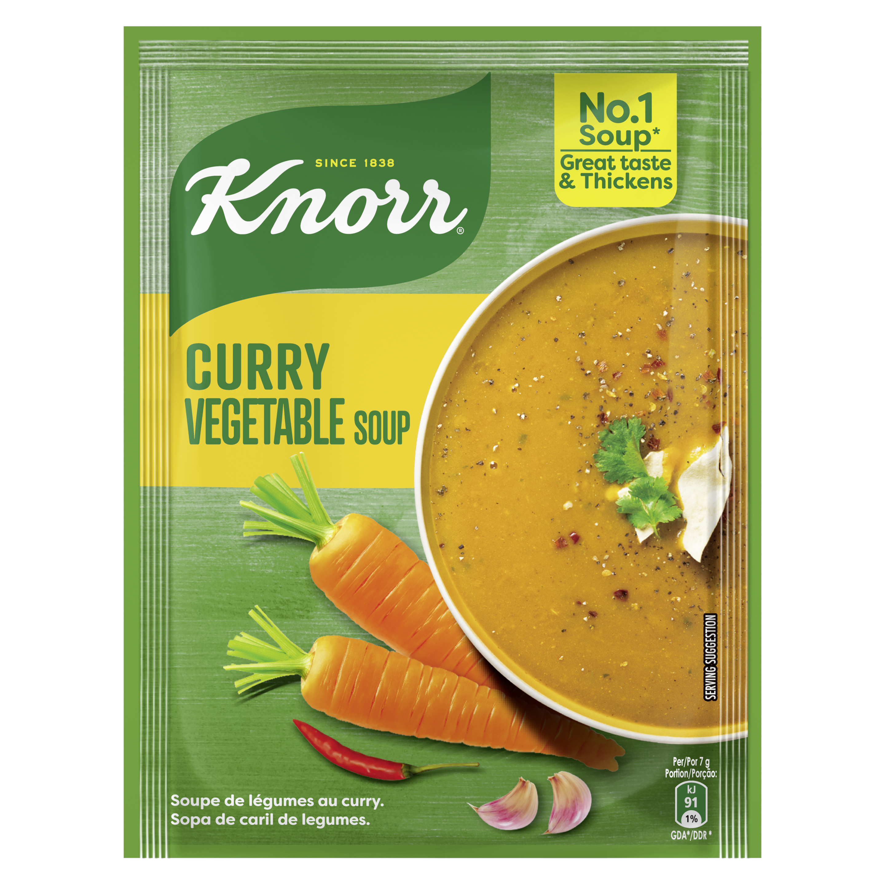 Knorr Curry Vegetable Soup 45g