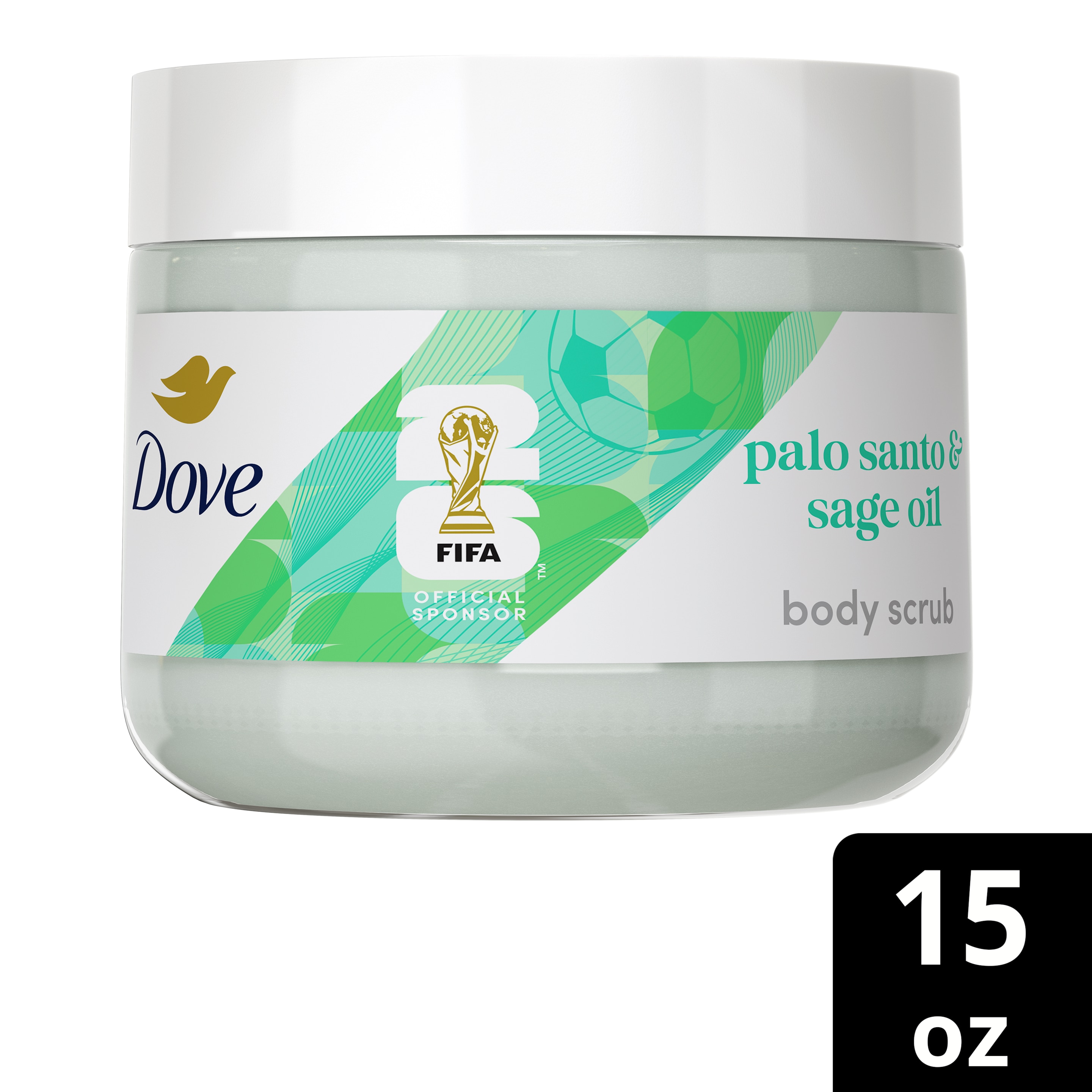 Dove Limited Edition Palo Santo & Sage Oil Body Scrub packshot