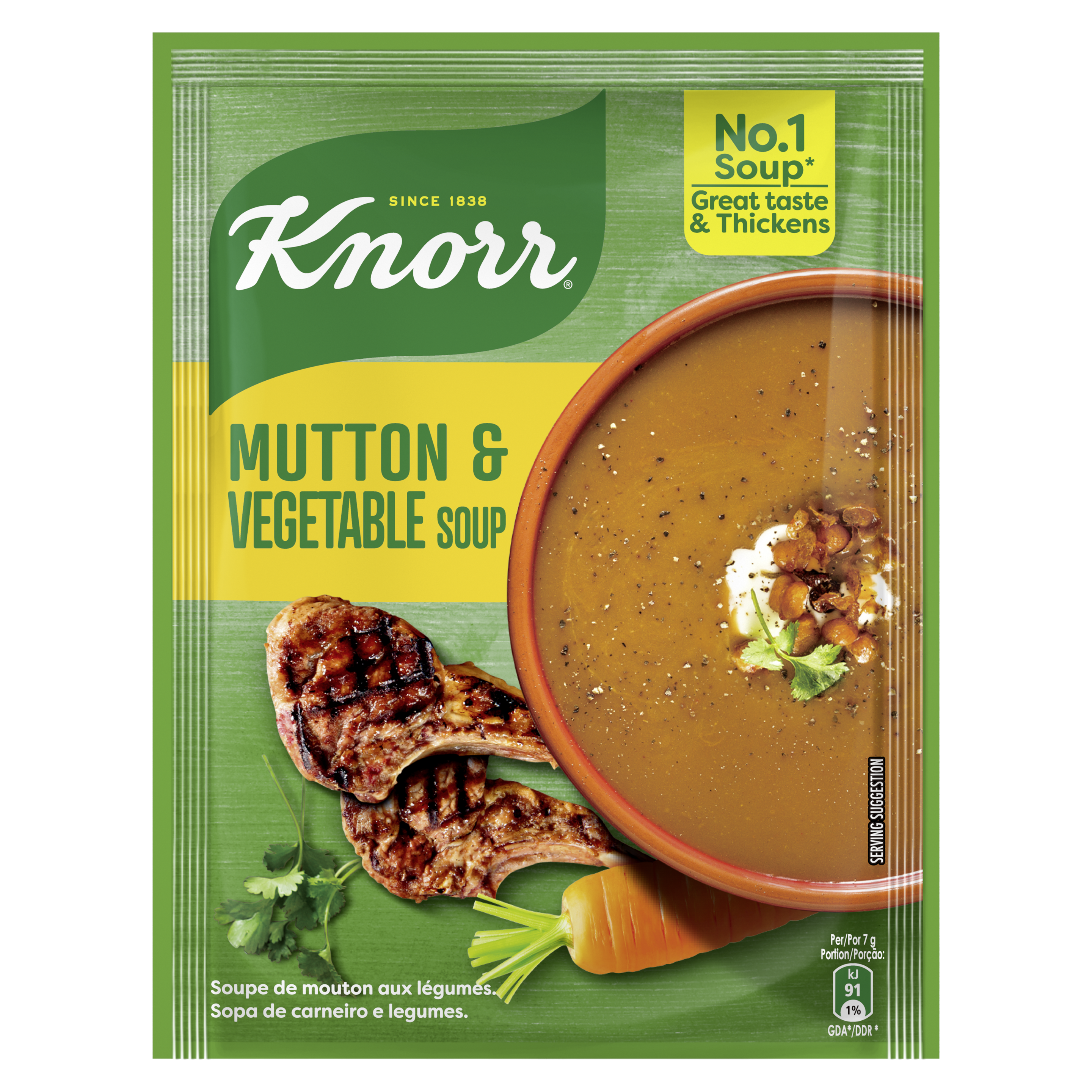 Knorr  Mutton and Vegetable  Soup  45g