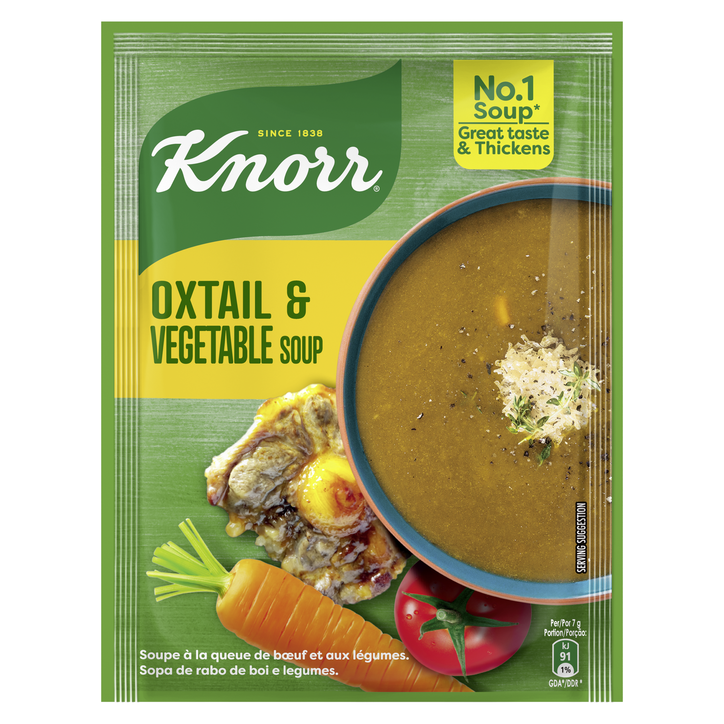 Knorr Oxtail & Vegetable Soup 45g packshot