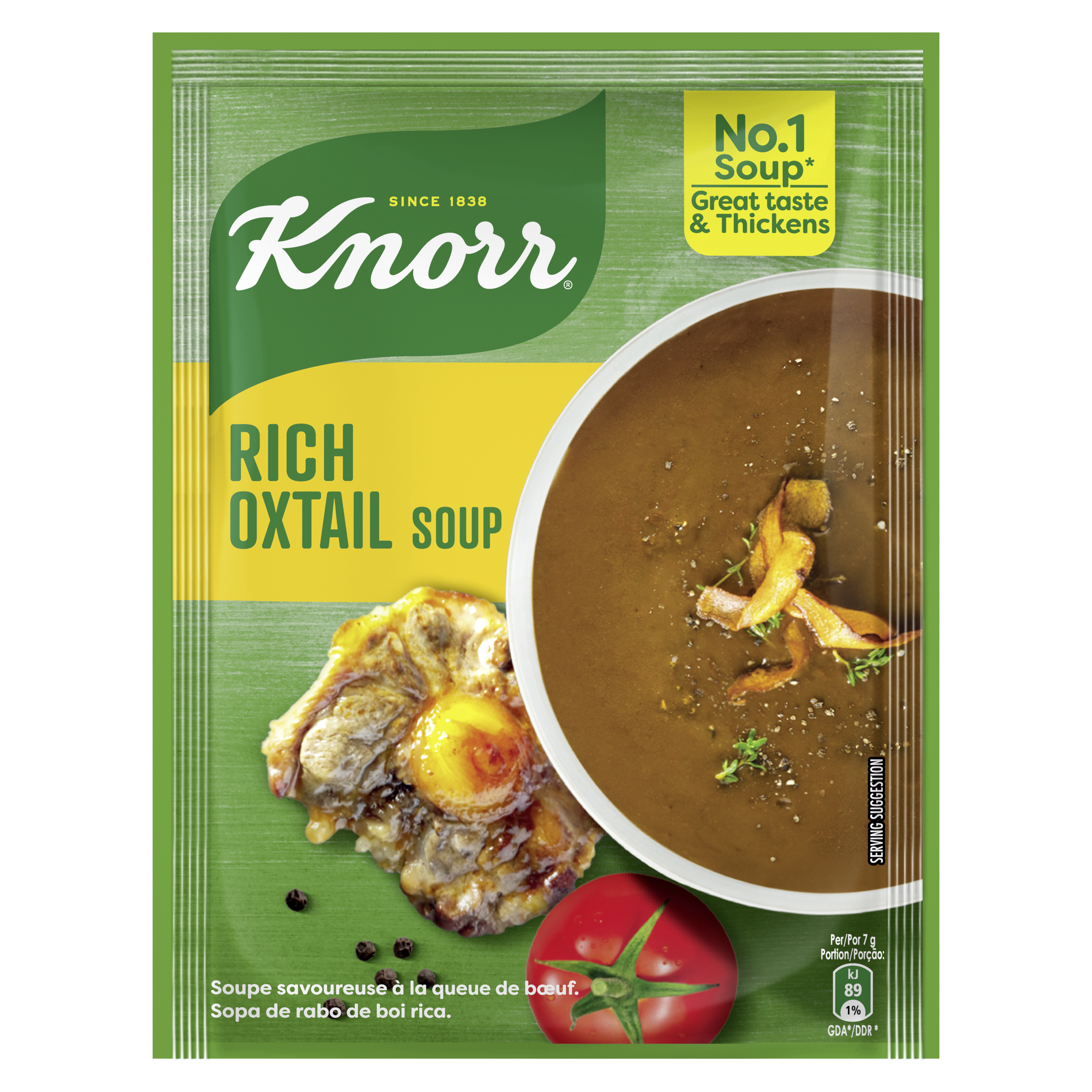 Knorr Rich Oxtail Soup 45g packshot