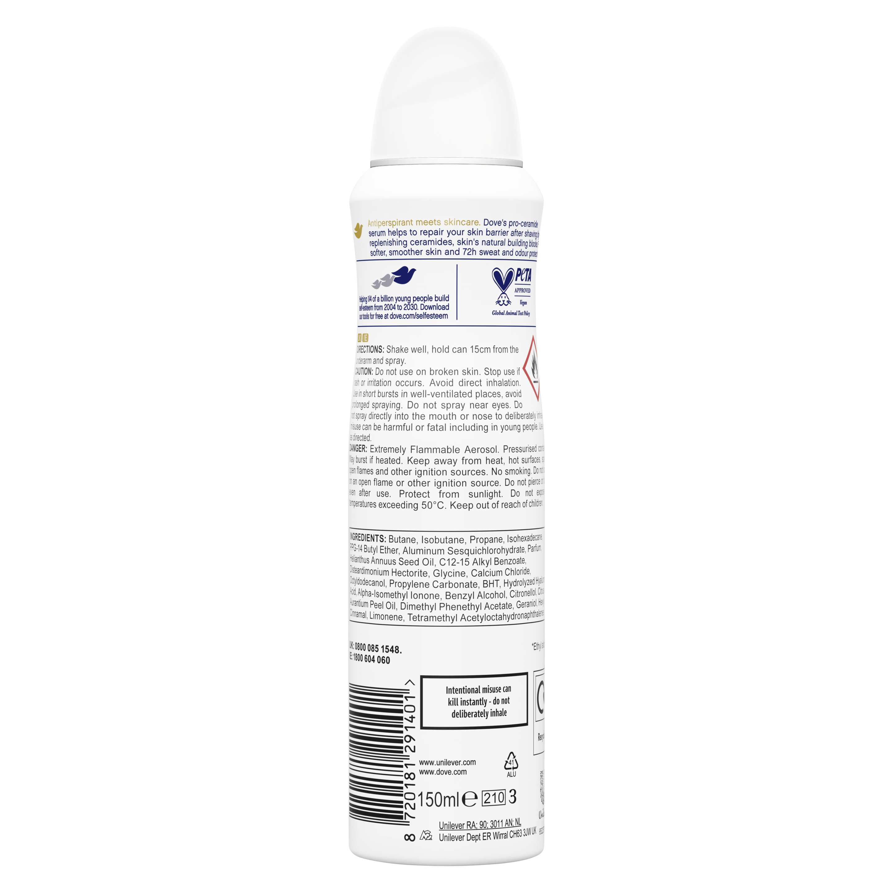 Dove 72hr Acai Berry Antiperspirant Deodorant Spray 150ml