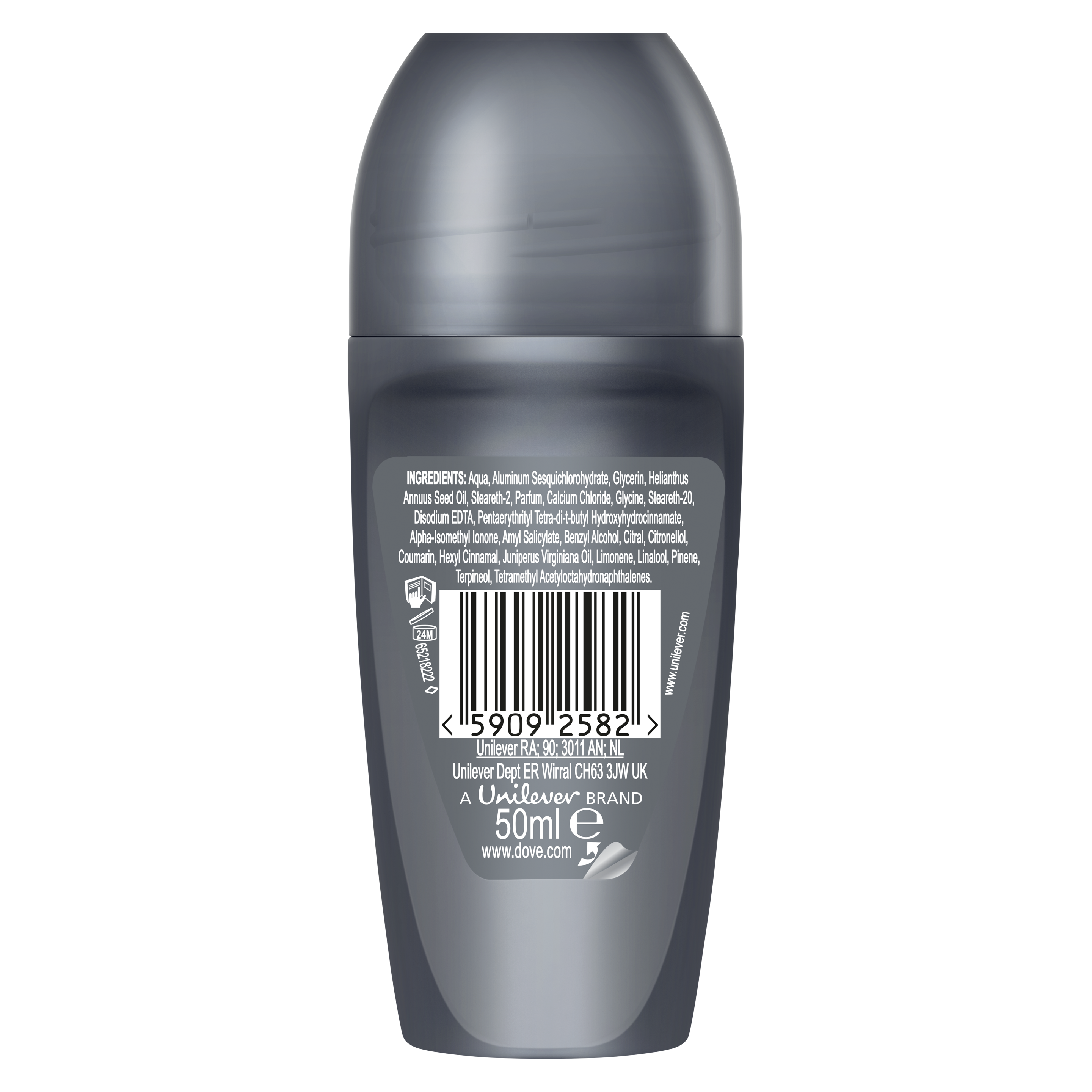 Dove Men+Care 72h Advanced Roll-on Clean Comfort 50 ml