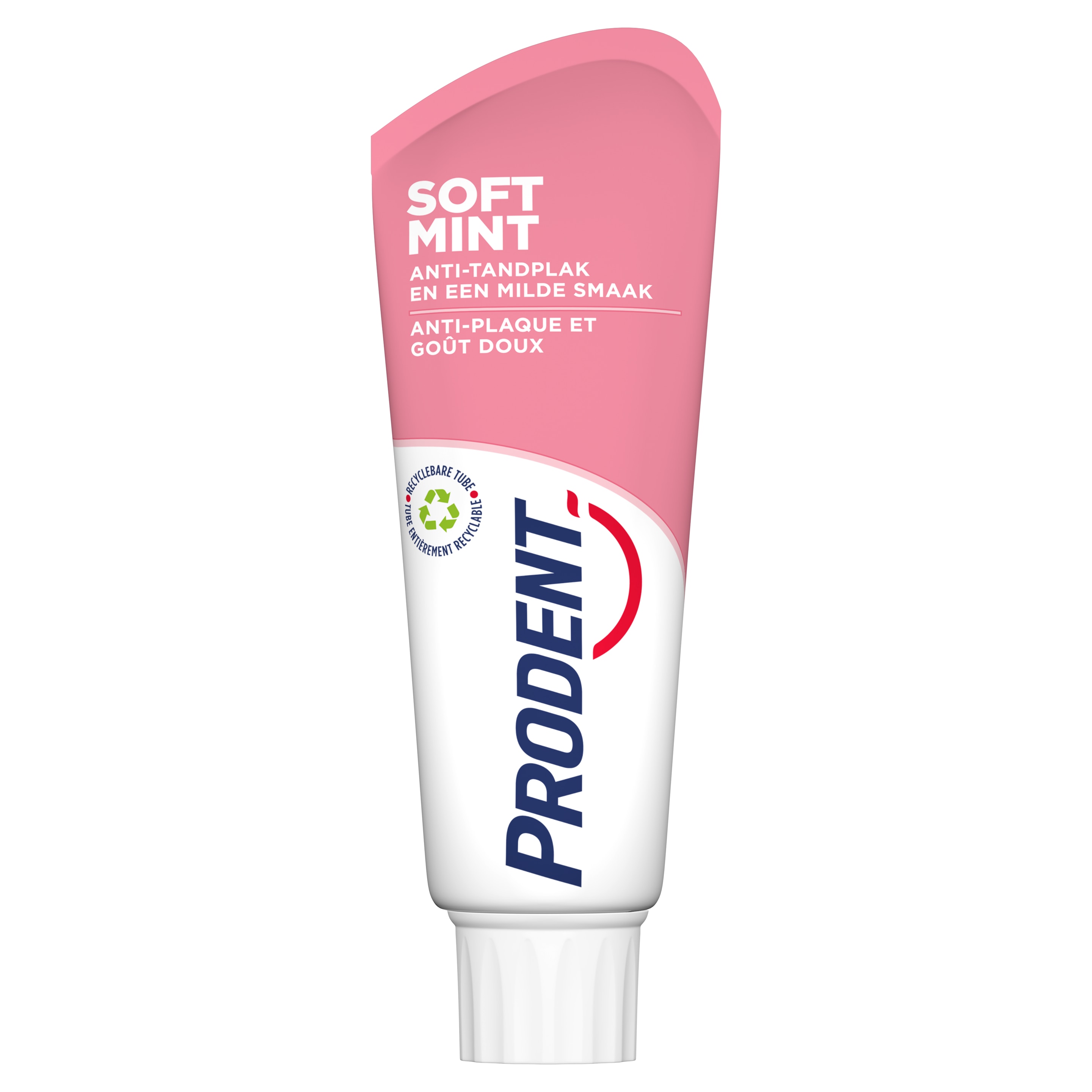Prodent Soft Mint 75 ml - Voorkant tube packshot