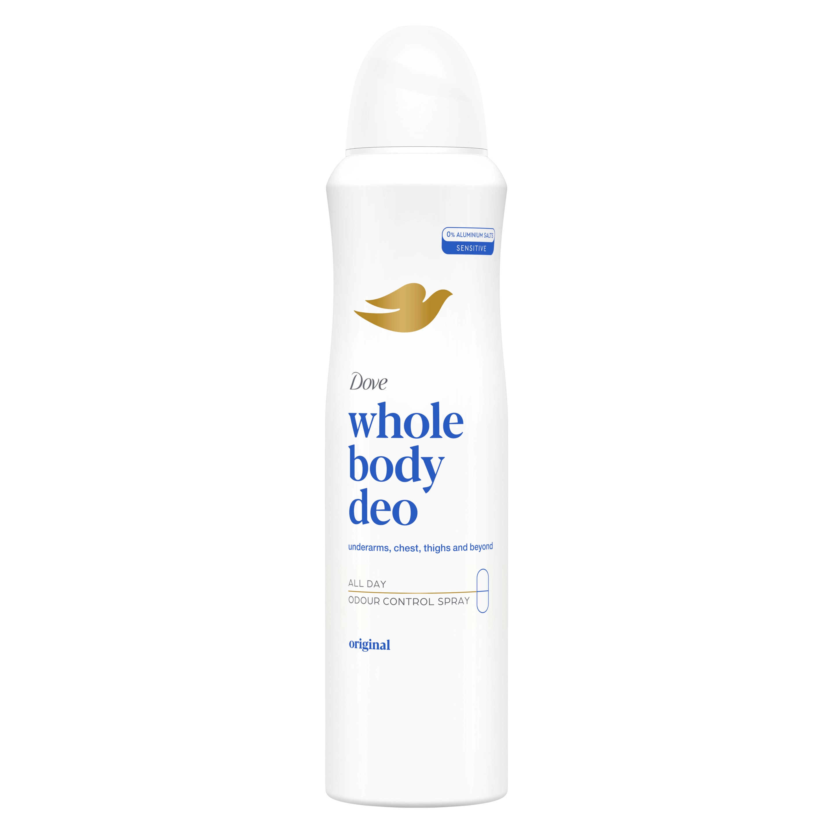 Dove Whole Body Deo Spray Original 150ml packshot