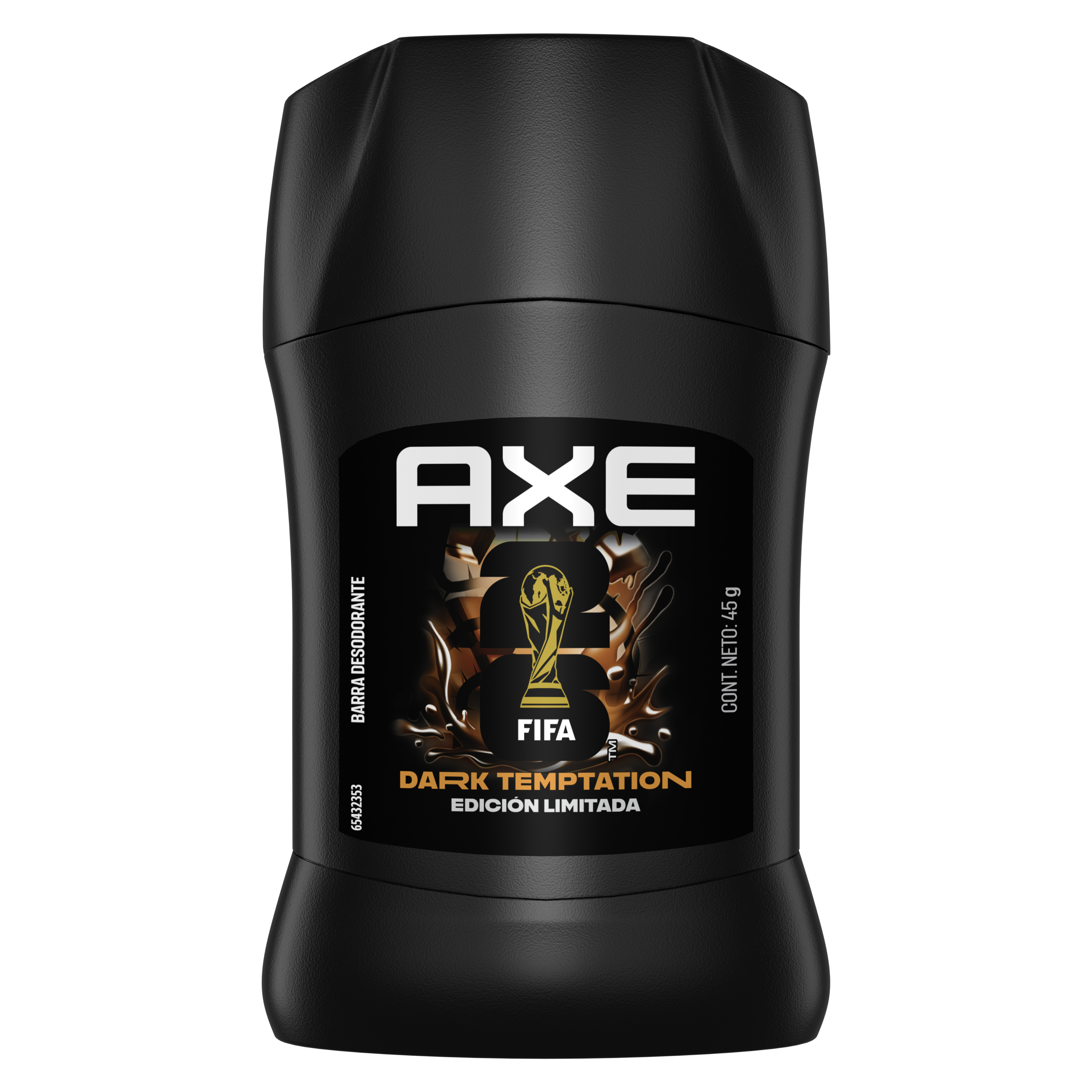 Desodorante en barra Dark Temptation 45g máxima frescura para hombre packshot