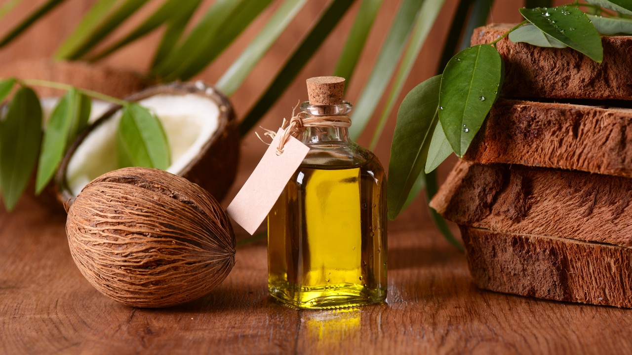 2. Coconut Oil for Eyebrow Growth