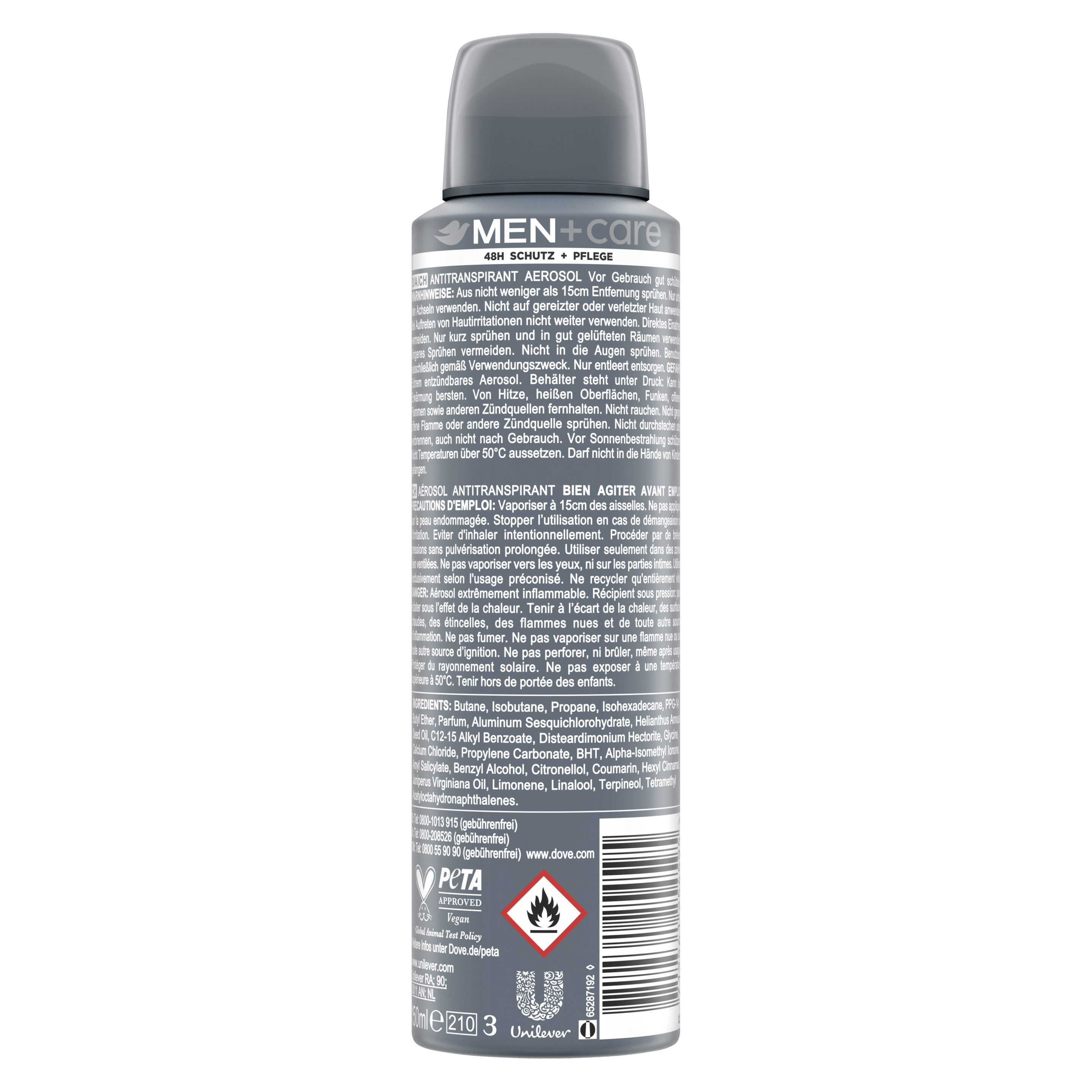 MEN+care Anti-Transpirant-Spray Clean Comfort