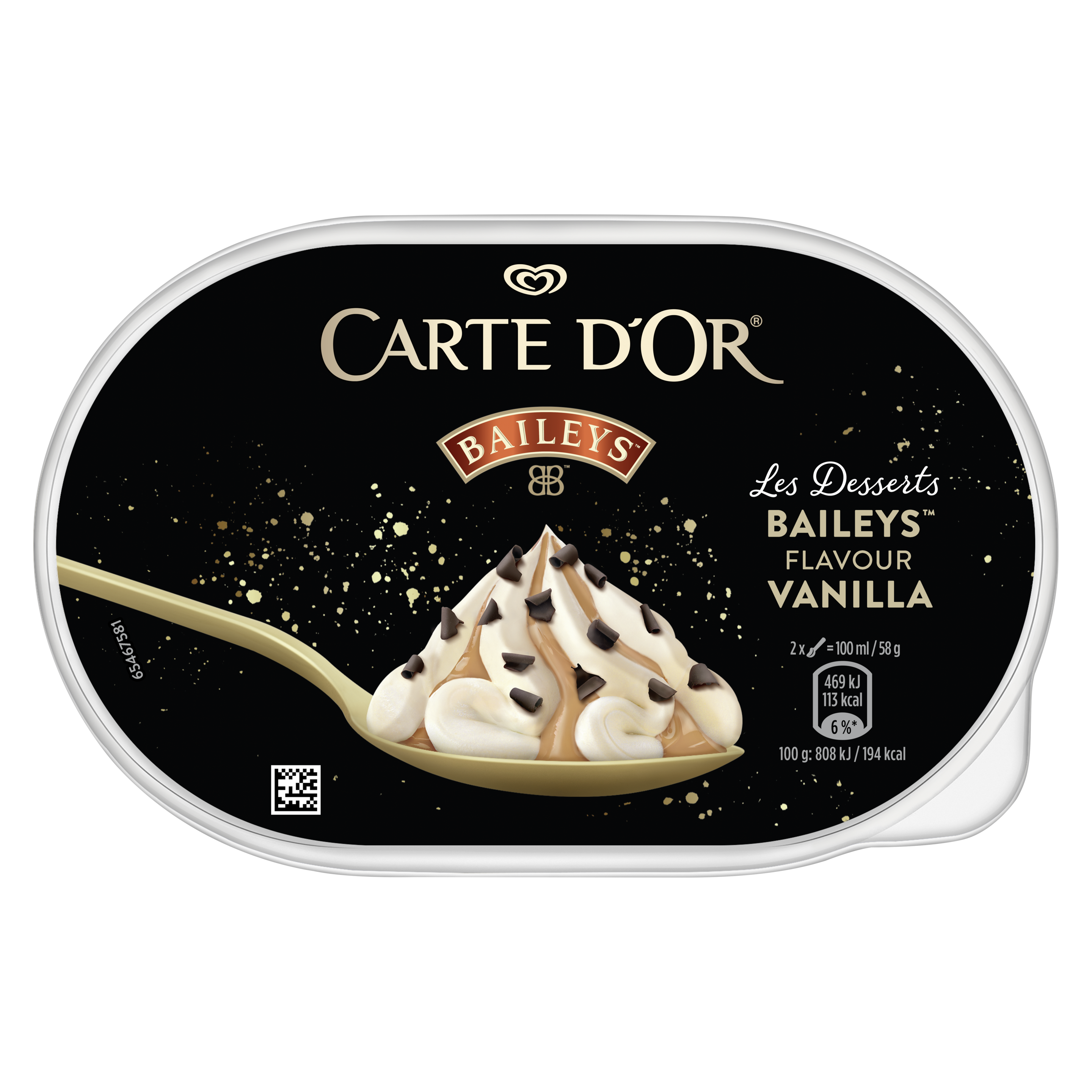 Carte d'Or Baileys™ packshot