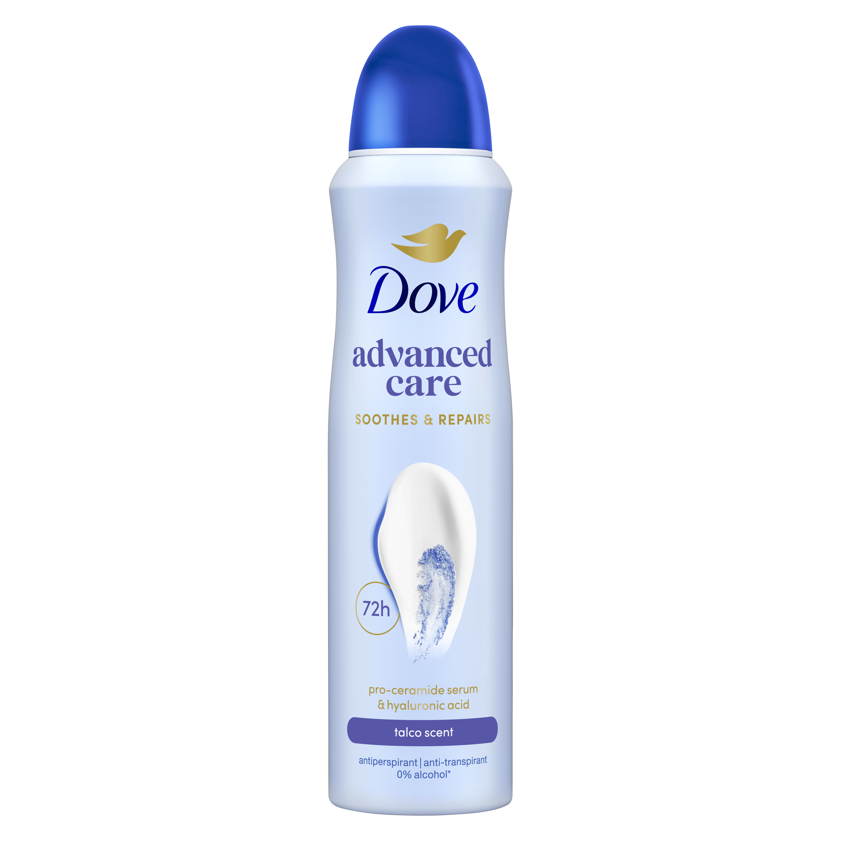 Dove Talco izzadásgátló aeroszol 150ml packshot