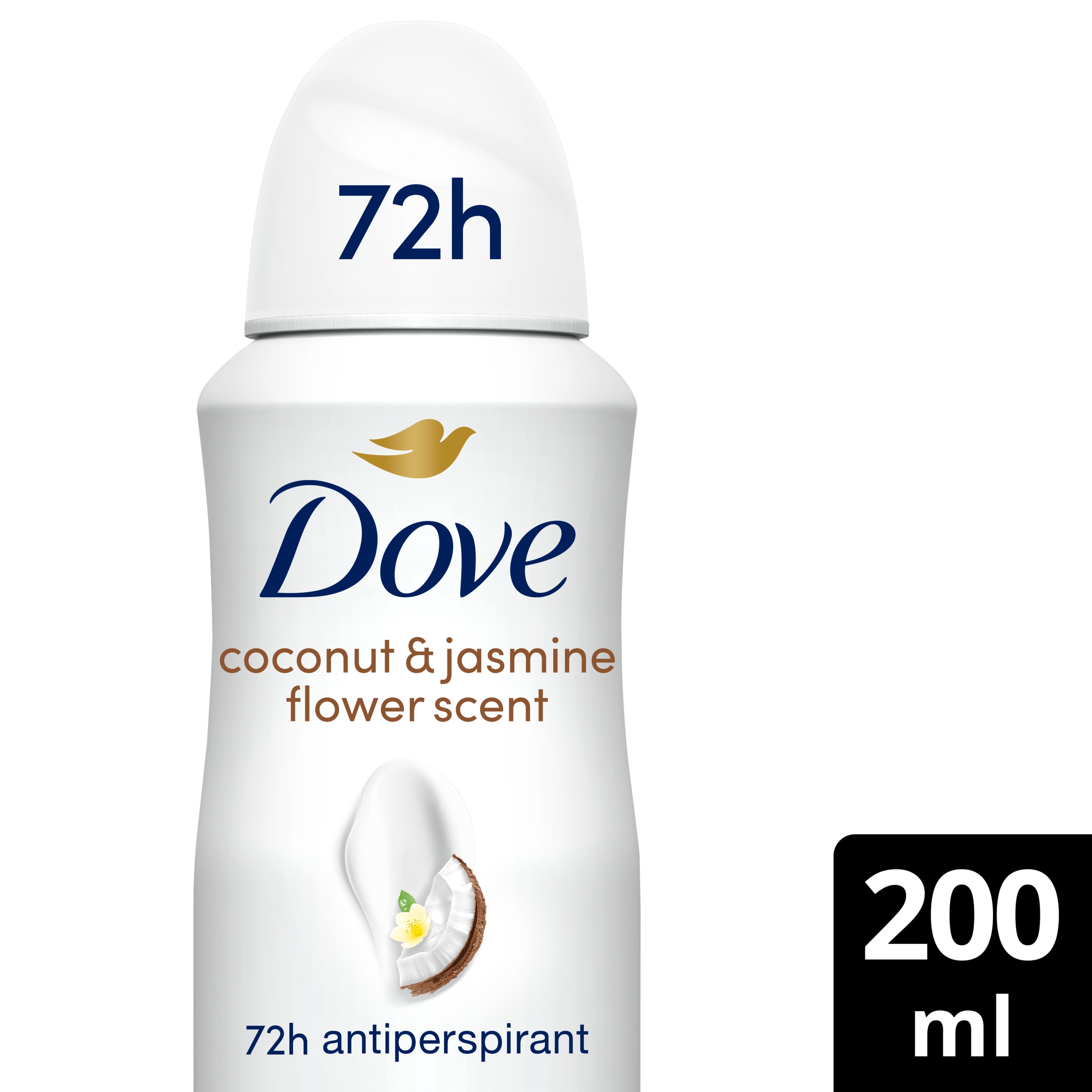 Dove 72hr Coconut & Jasmine Antiperspirant Deodorant Spray 200ml