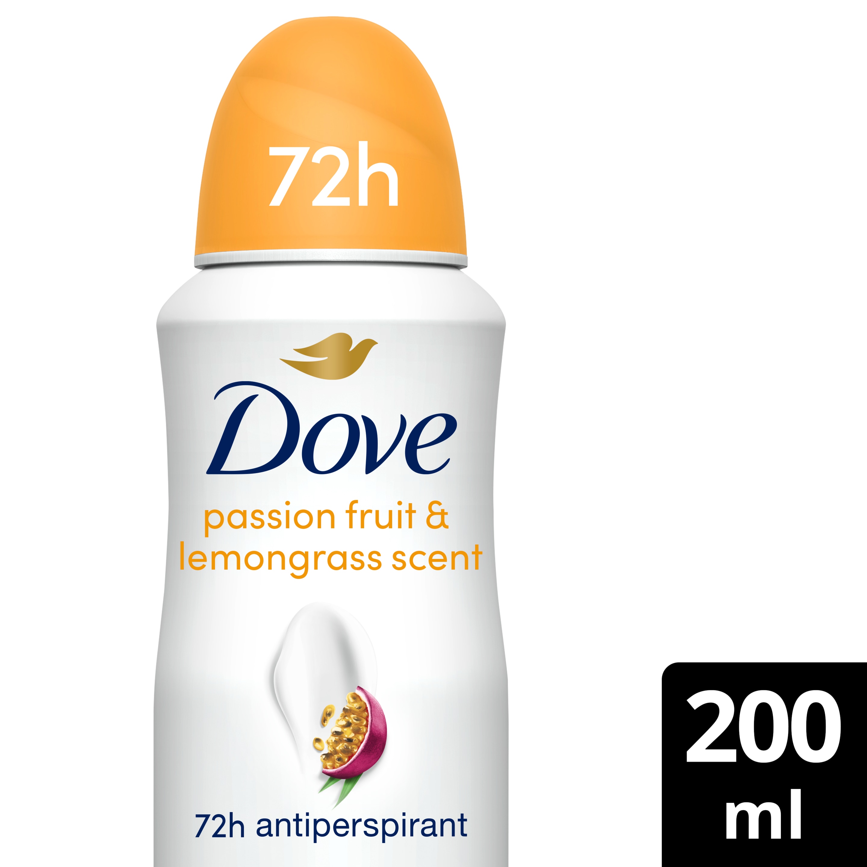 Dove 72hr Passion Fruit & Lemongrass Antiperspirant Deodorant Spray 200ml