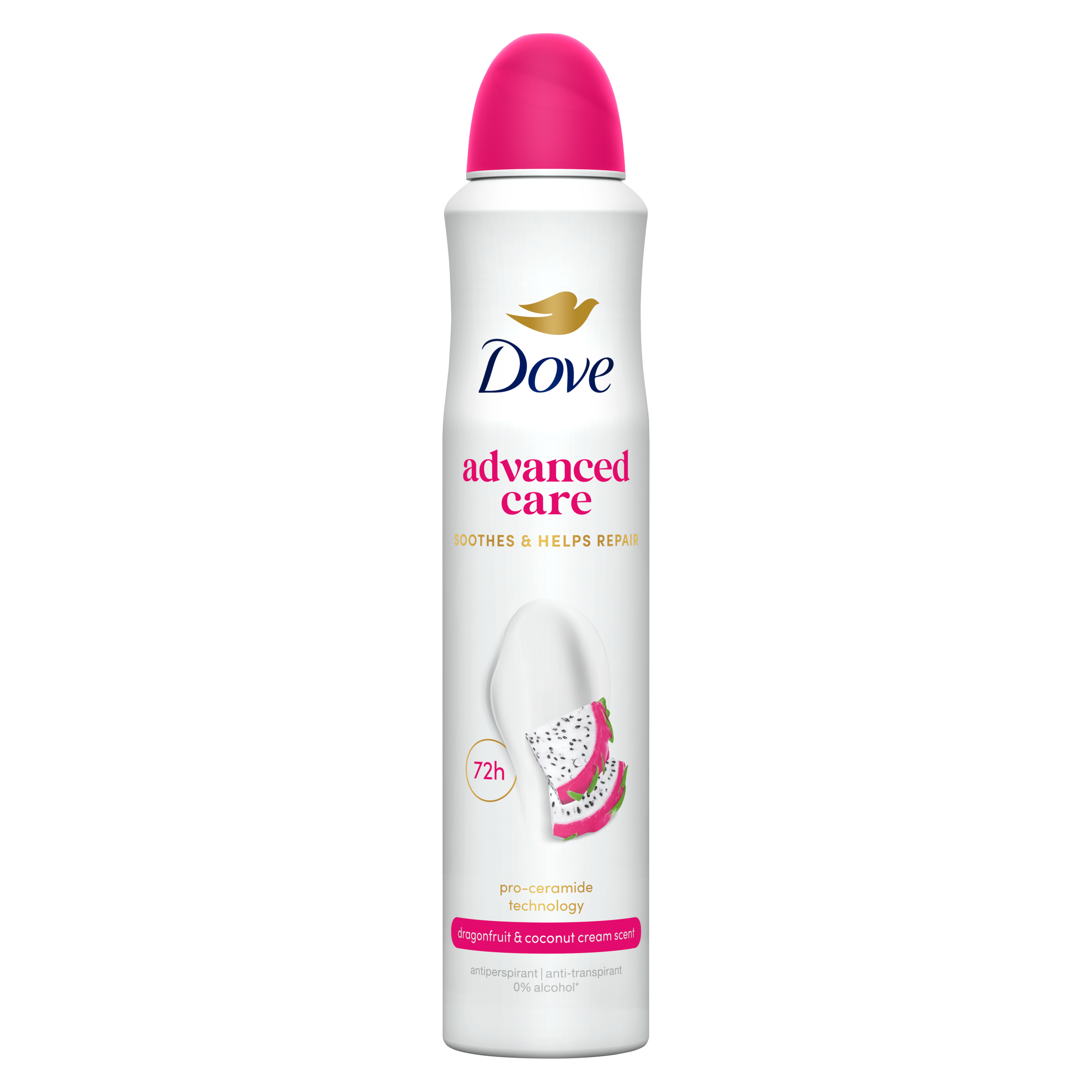 Dove Advanced Care Go Fresh Dragon Fruit & Coconut Cream Anti-Perspirant Aerosol Deodorant