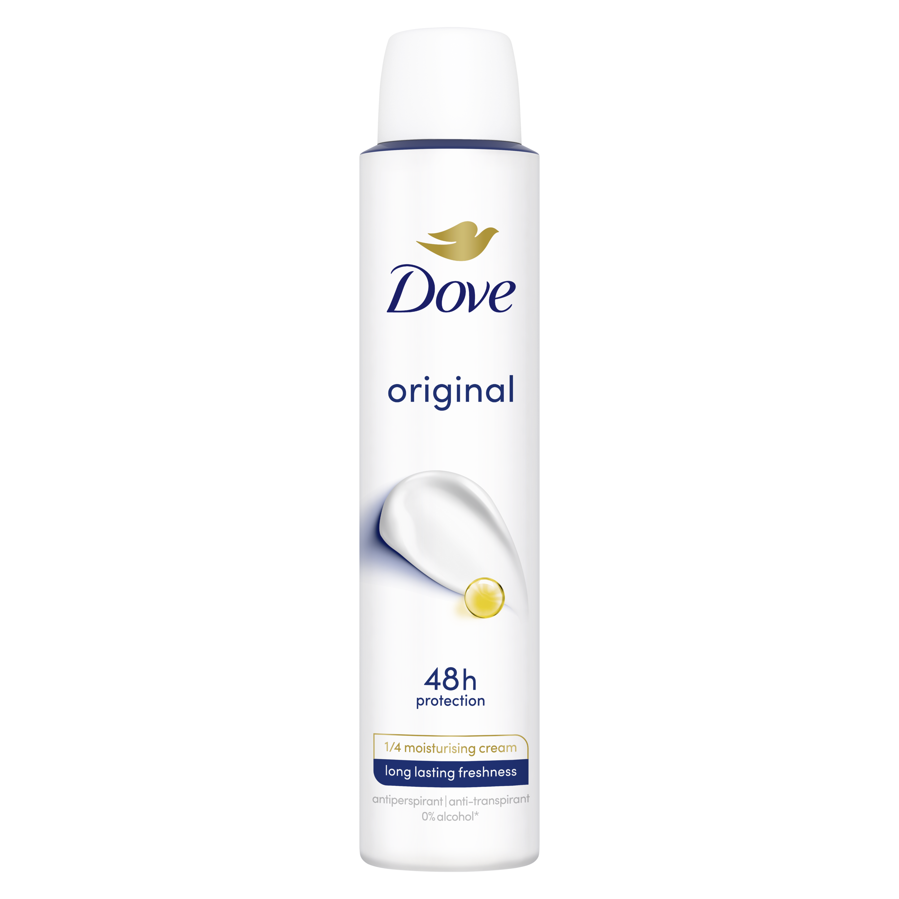 Dove Déodorant Anti-tanspirant Base Original Spray SC 200 ml packshot