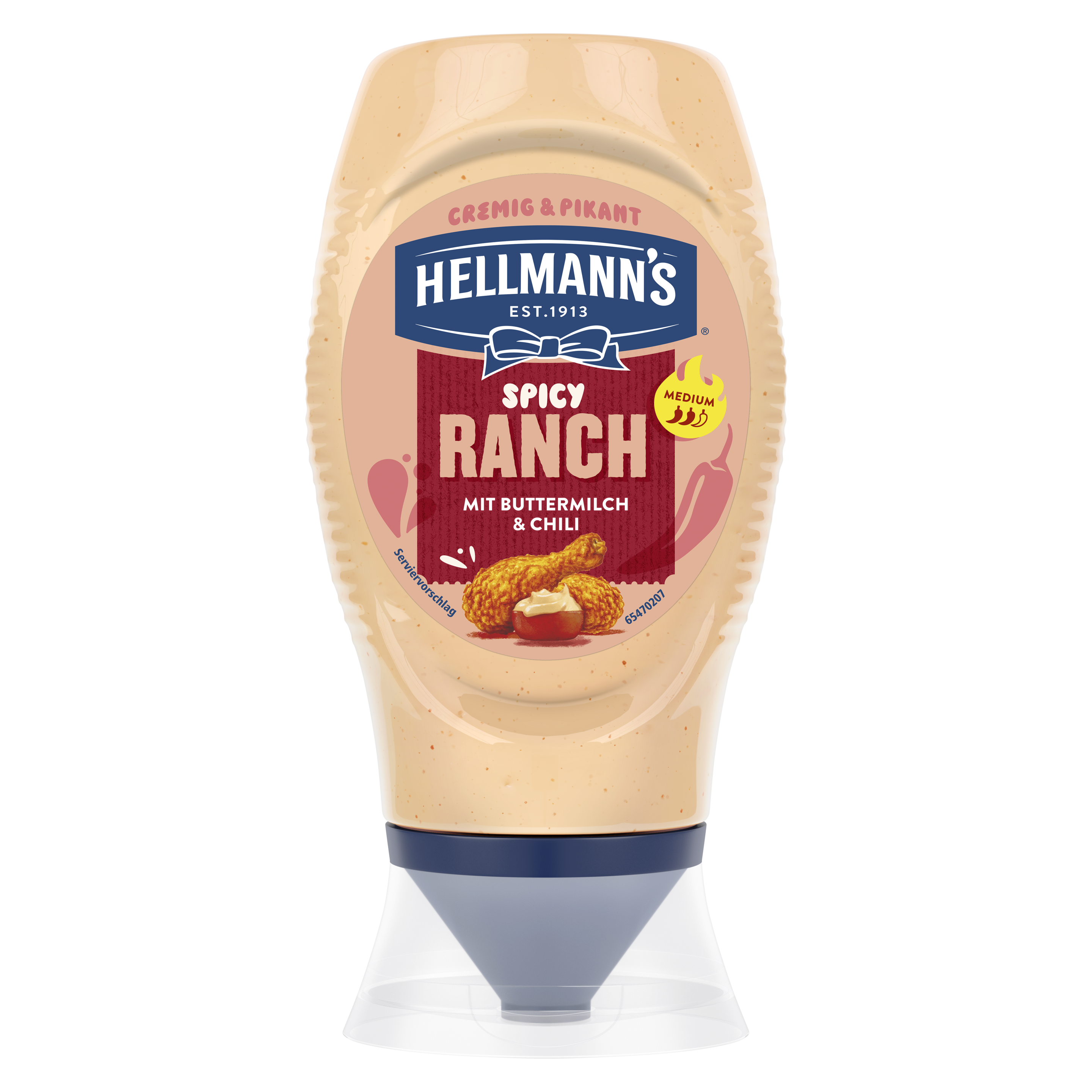 Hellmann's Spicy Ranch Sauce packshot