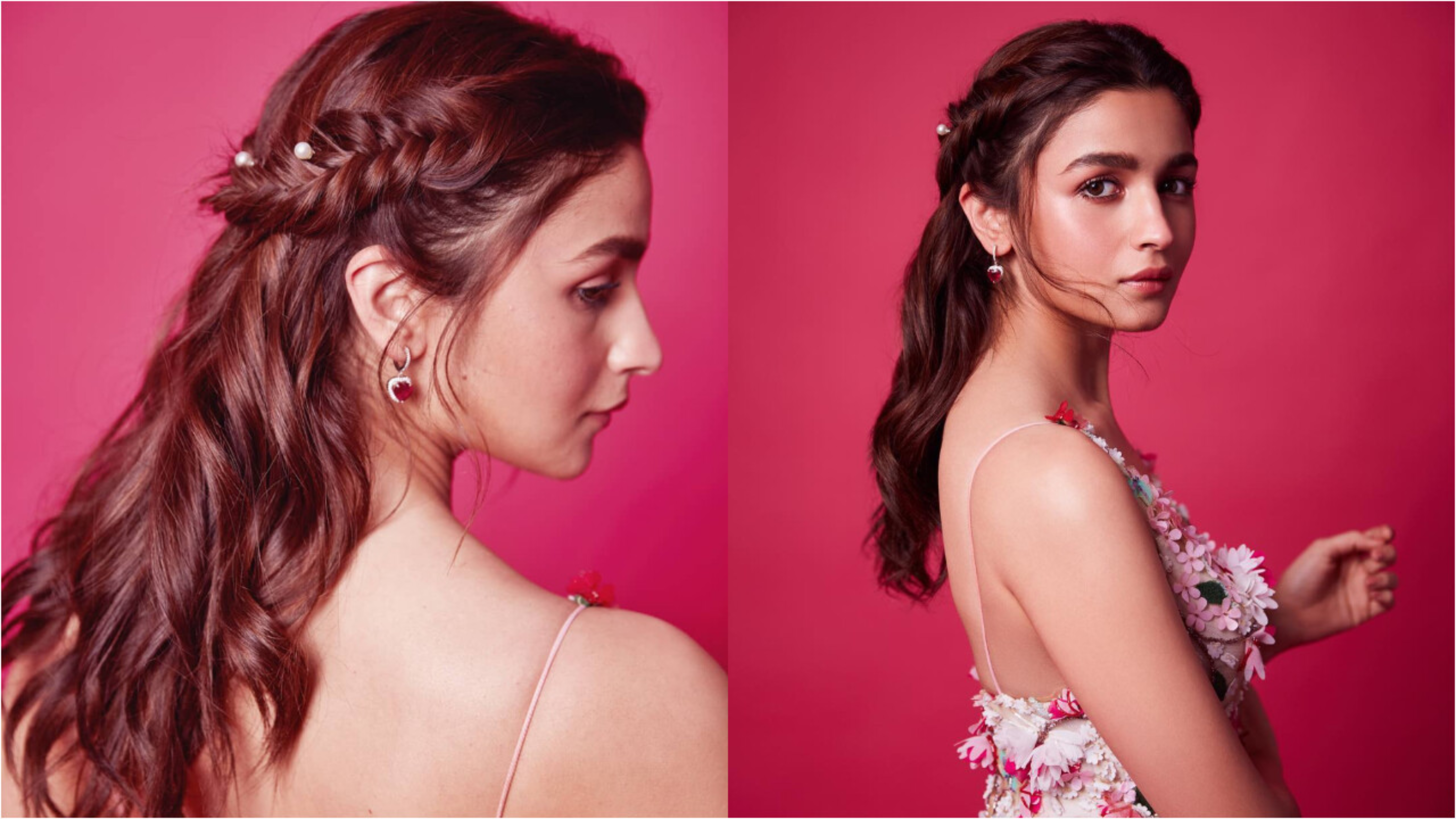 Waterfall Braid Hairstyle –