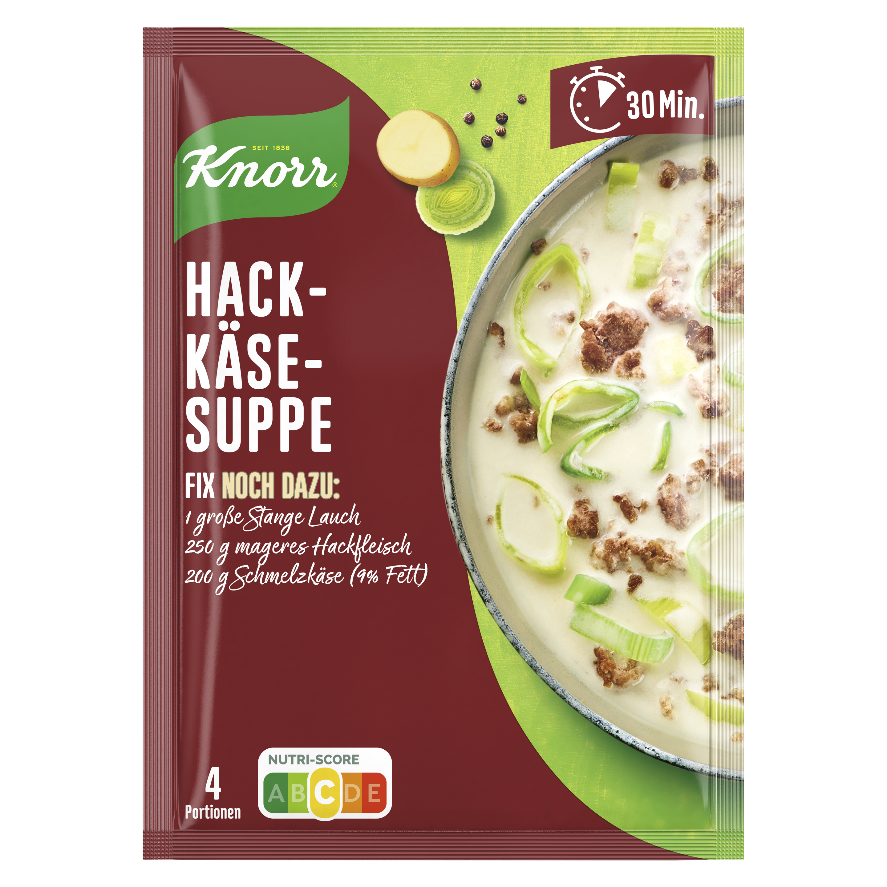 Knorr Fix Hack Käse-Suppe 58 g packshot