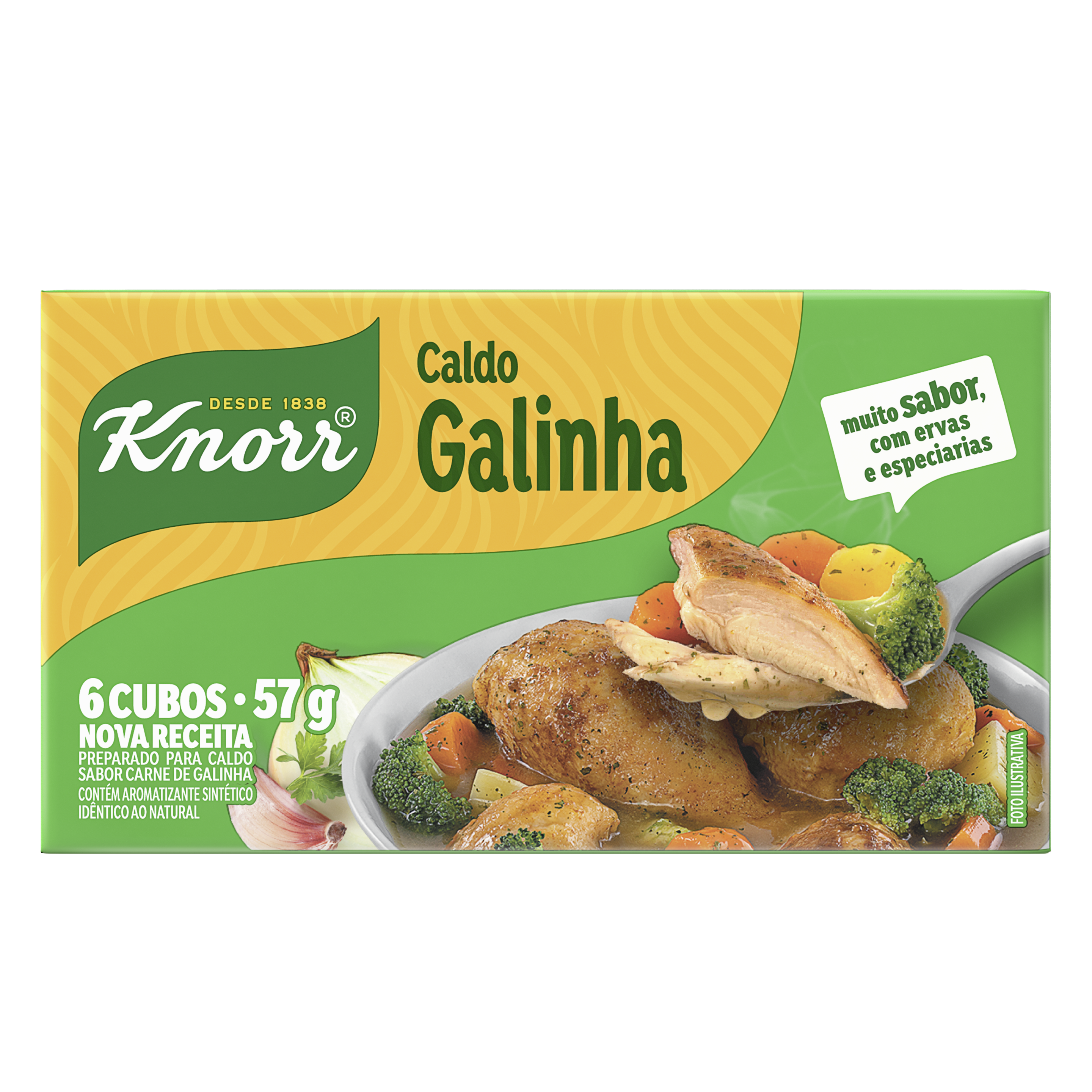 Caldo Knorr Galinha