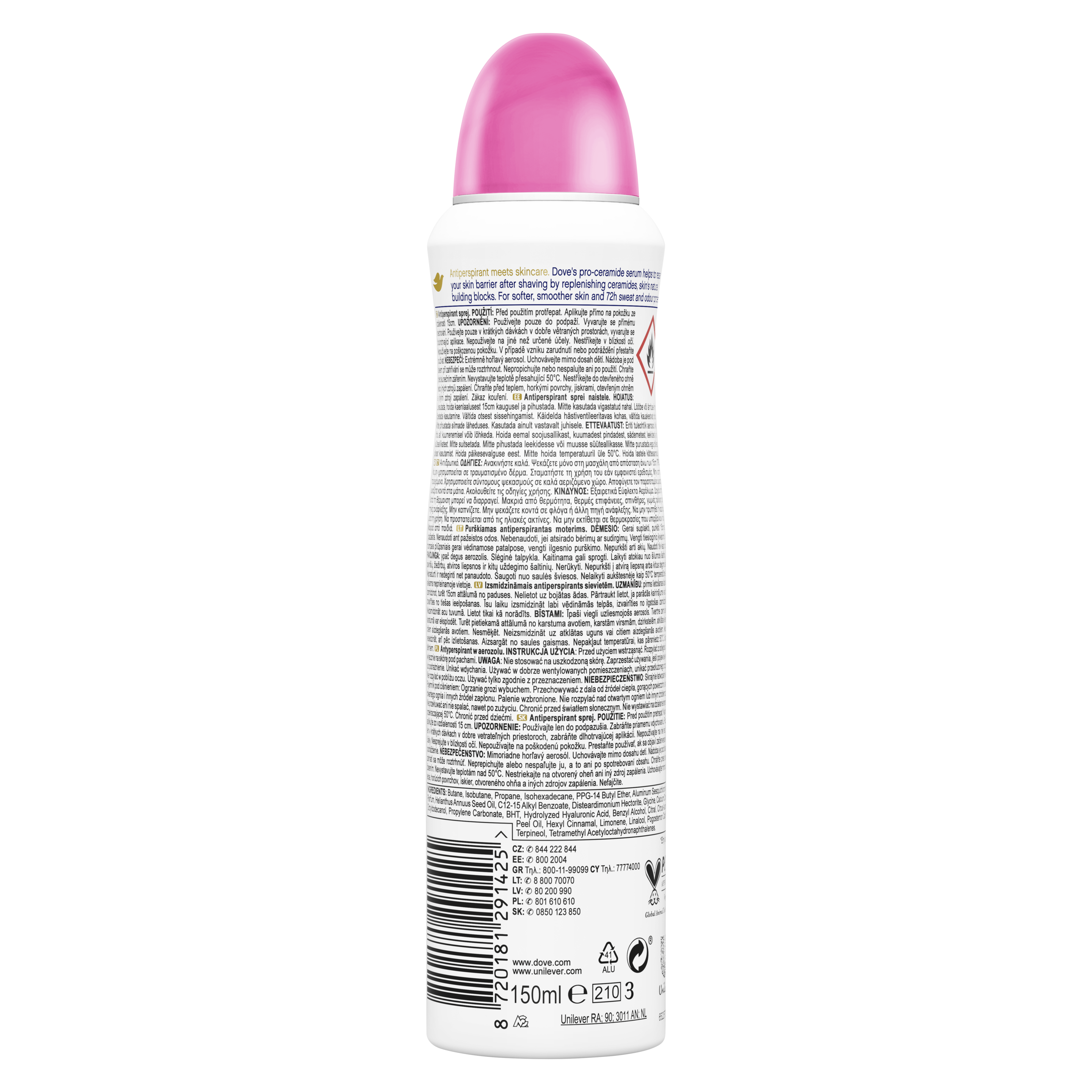 Αποσμητικό Spray Advanced Care Beauty Finish