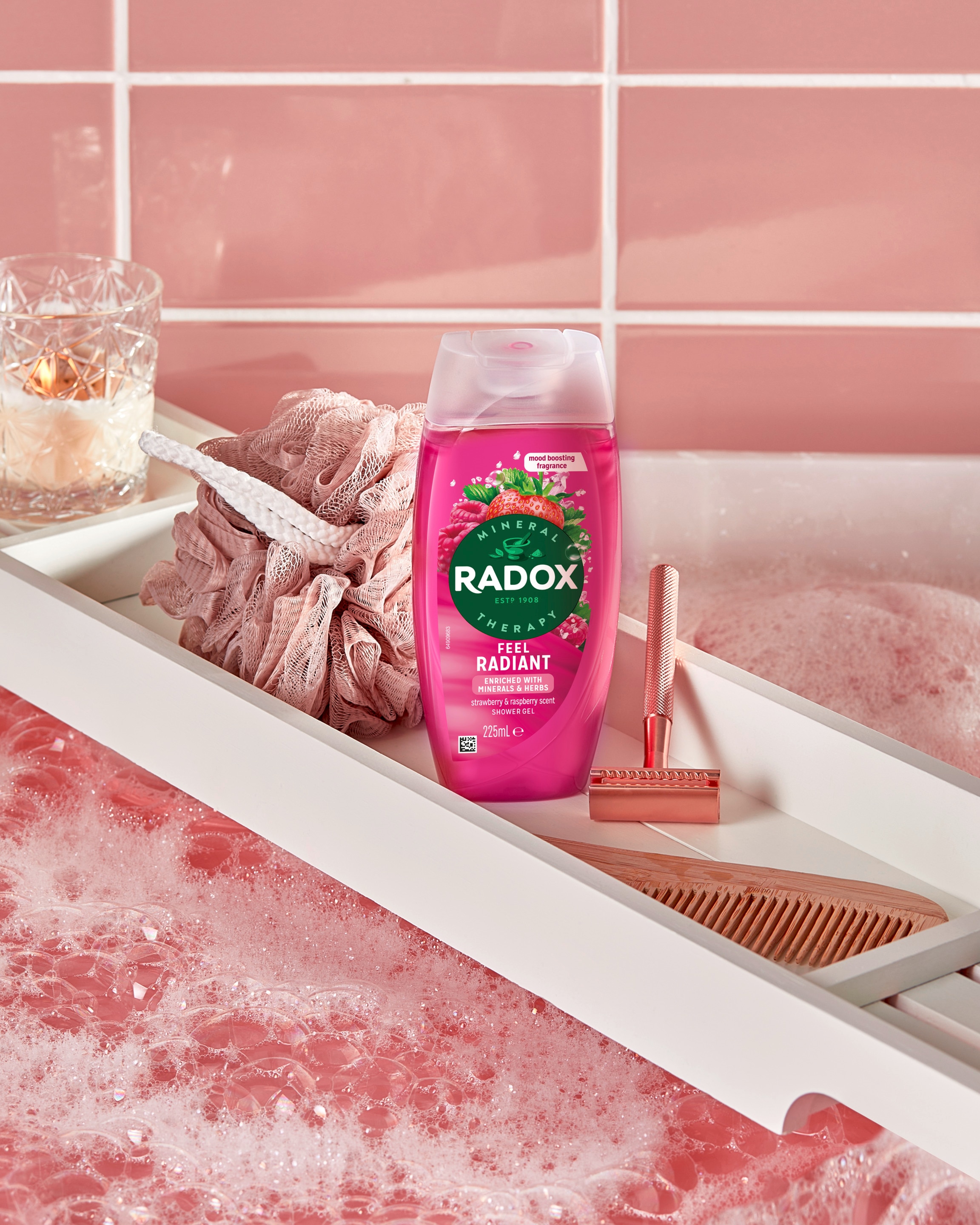 Radox Mixed Product Display Graphic 