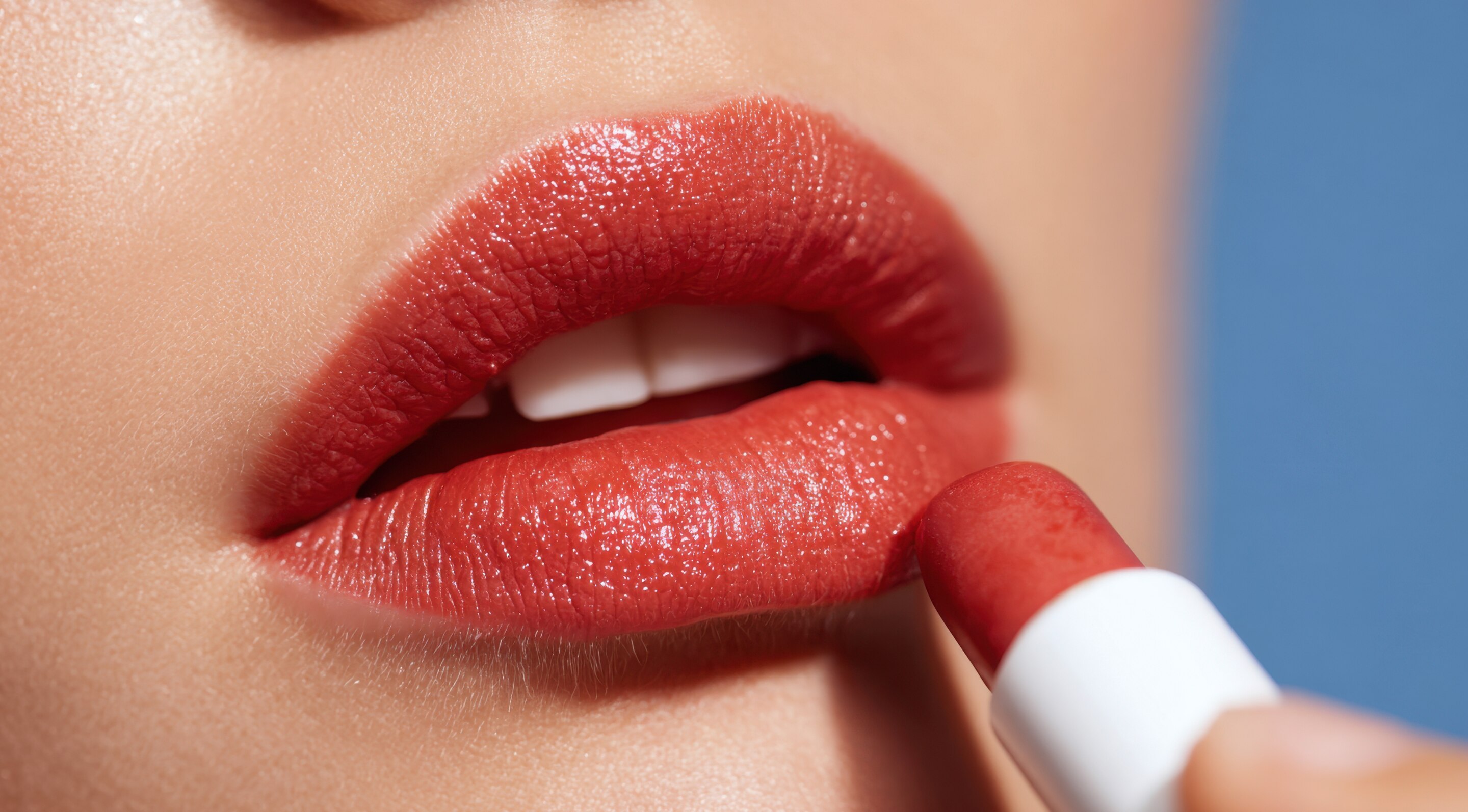 For Bold Lipsticks (Reds, Berries, etc.):
