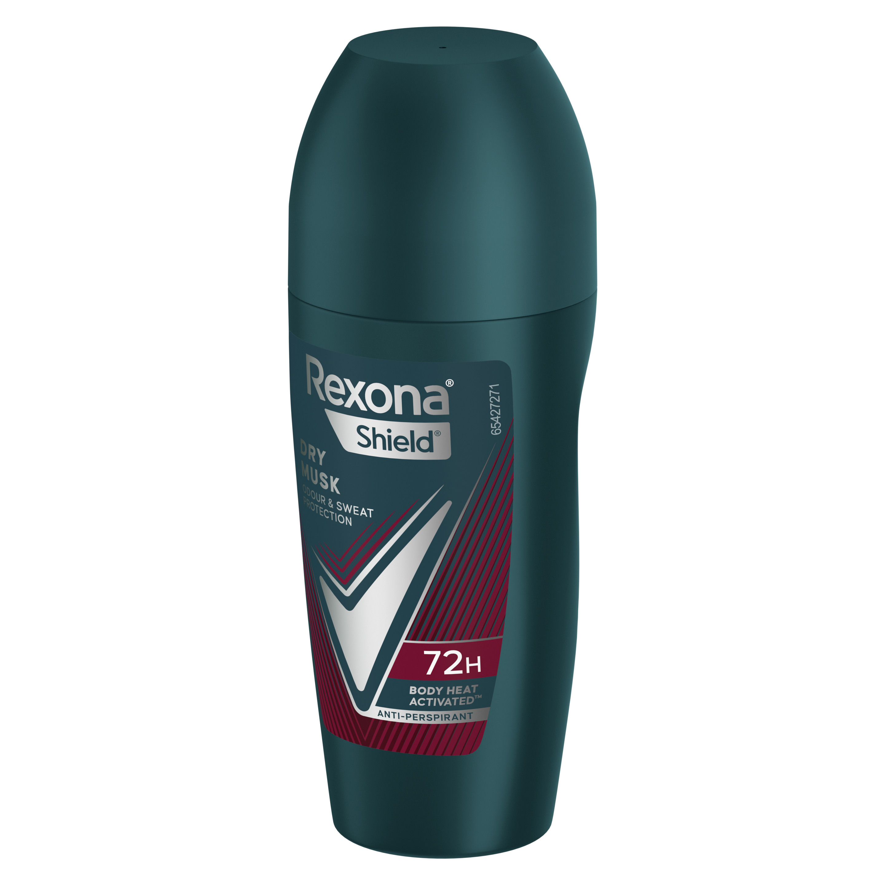 Rexona Men  Dry Musk  Antiperspirant Roll-On Deodorant  50ml packshot