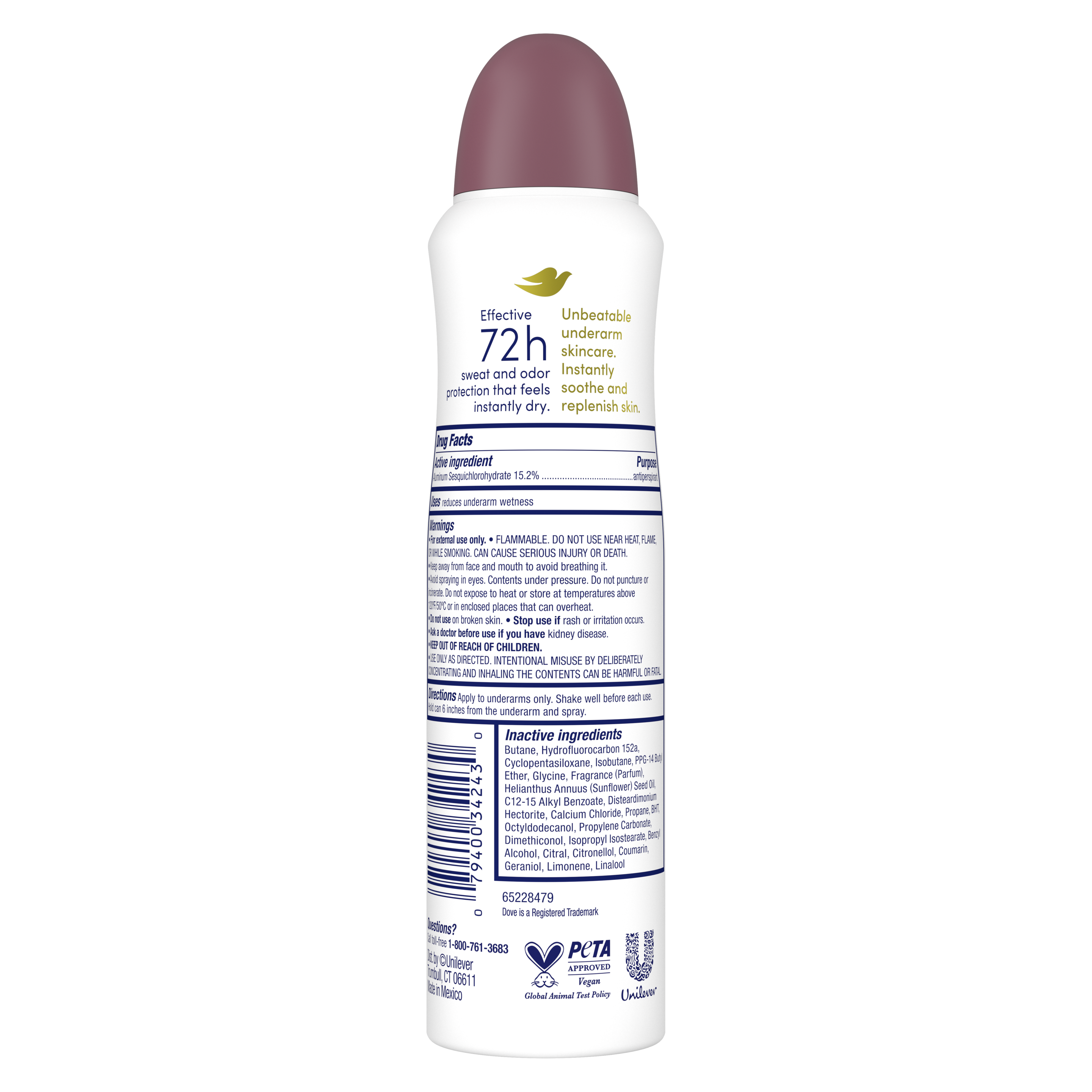 Advanced Care Revive Antiperspirant Dry Spray