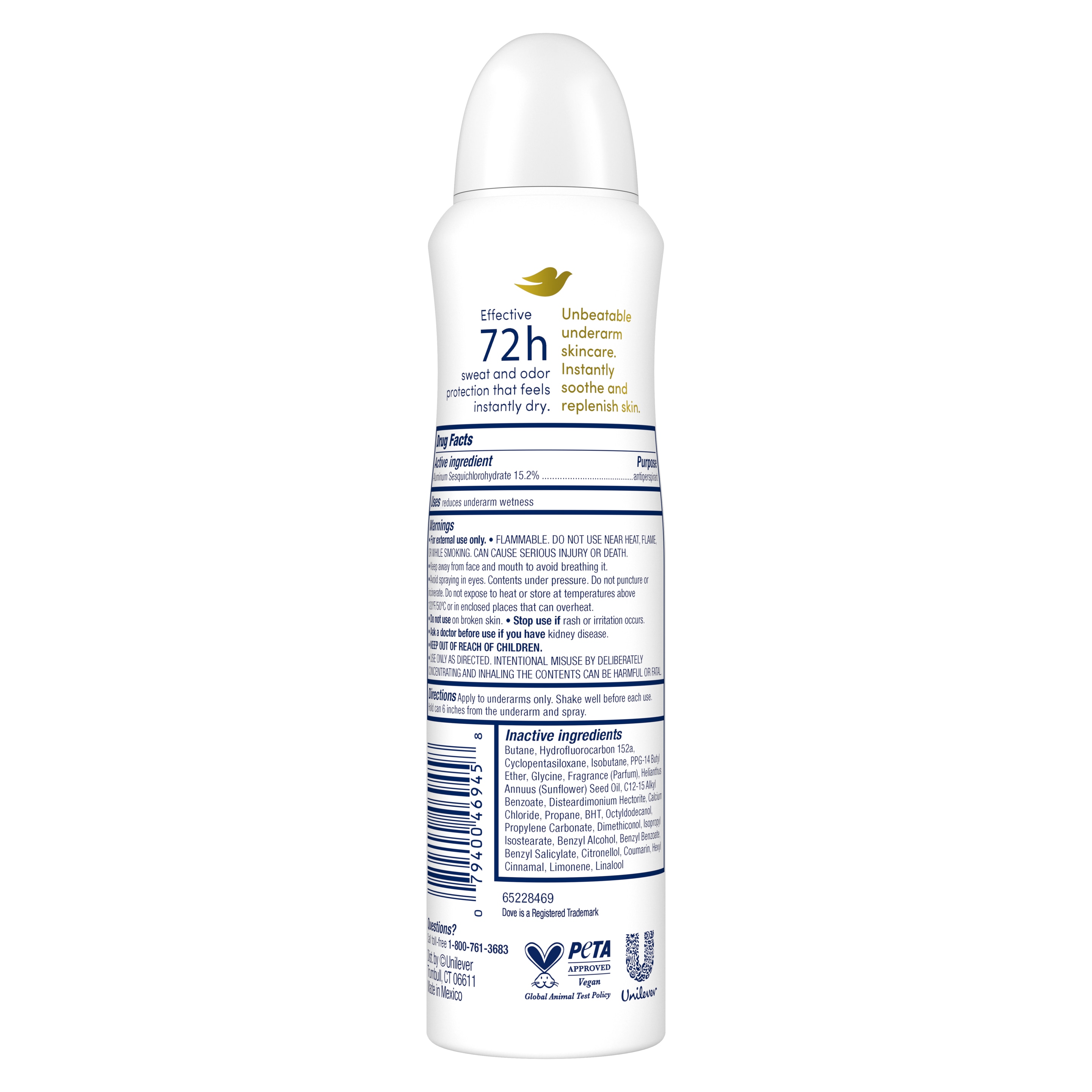 Advanced Care Shea Butter Antiperspirant Dry Spray