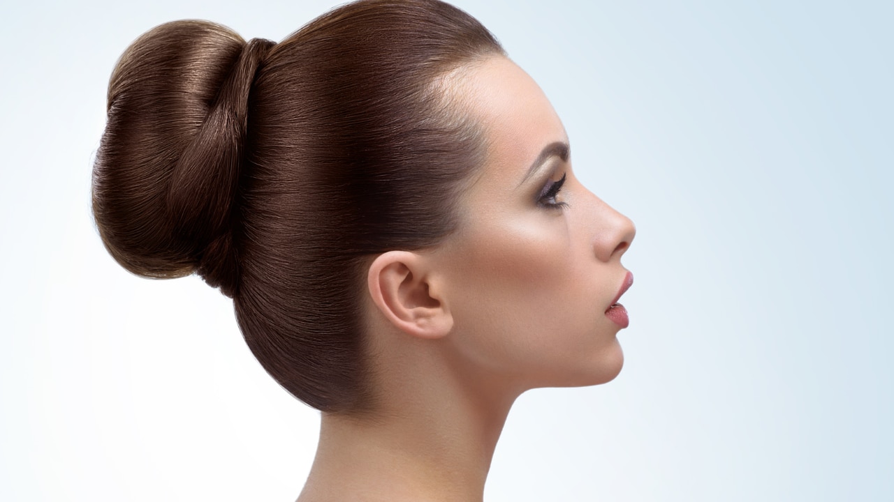 Sleek High Bun