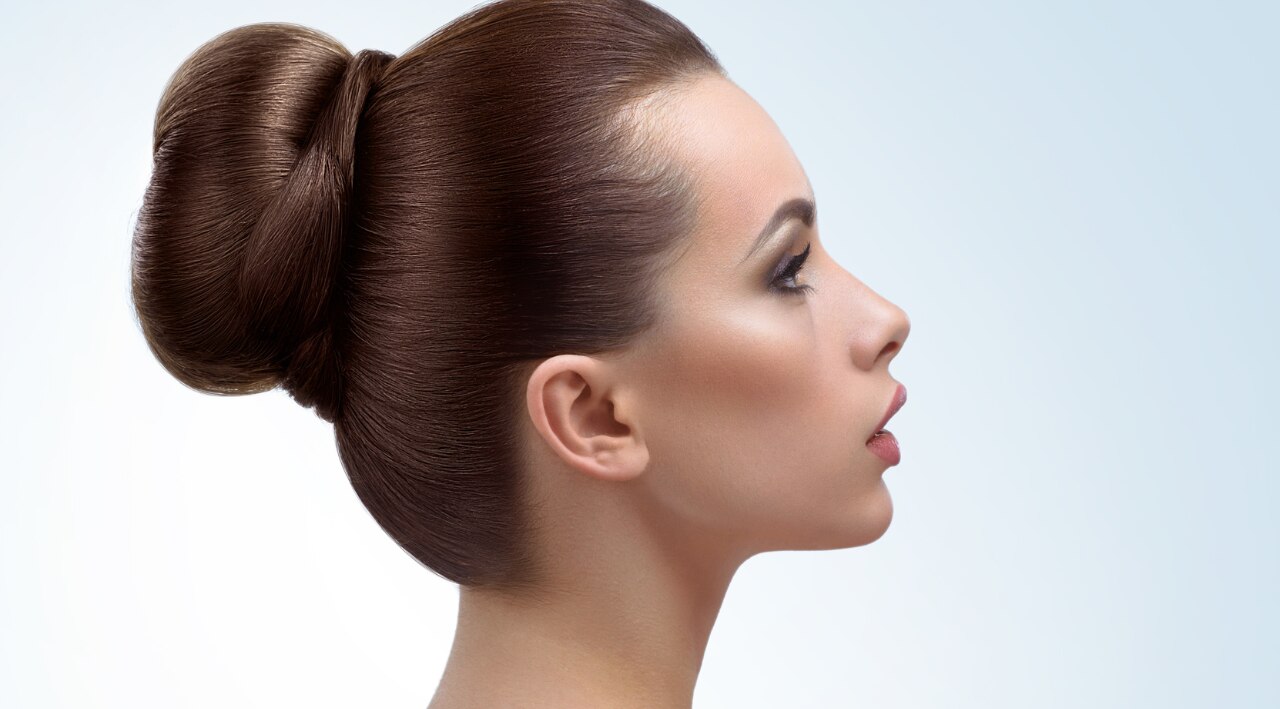 Sleek High Bun