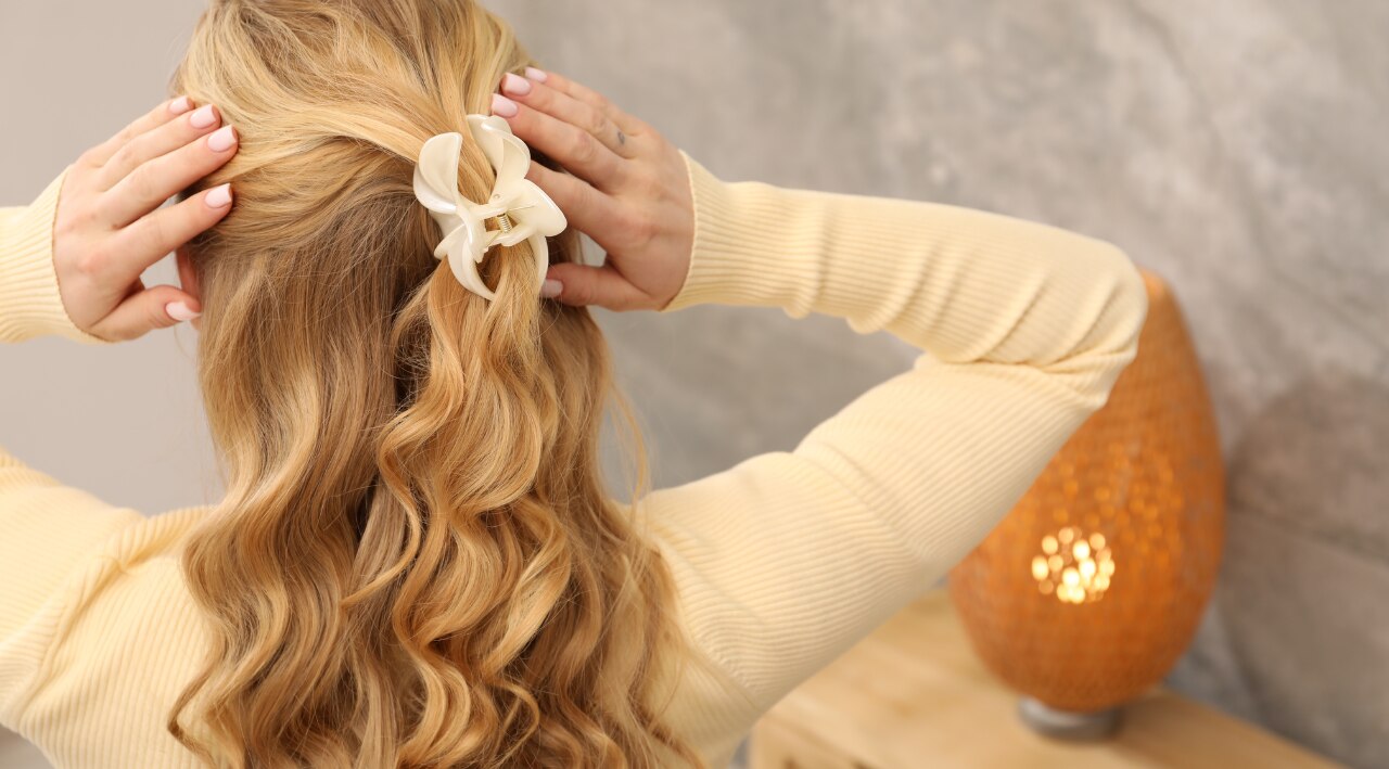 Pinned-Back Curls