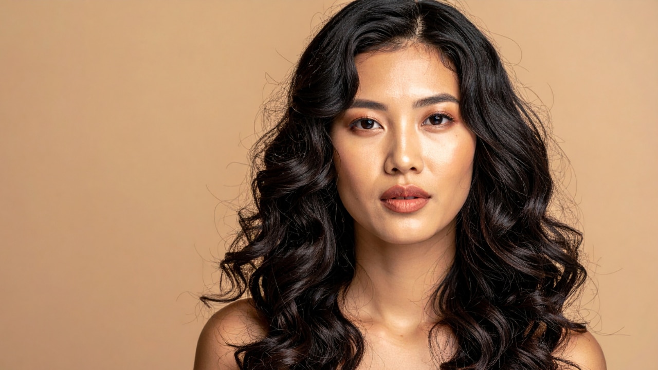 Voluminous Curly Blowout