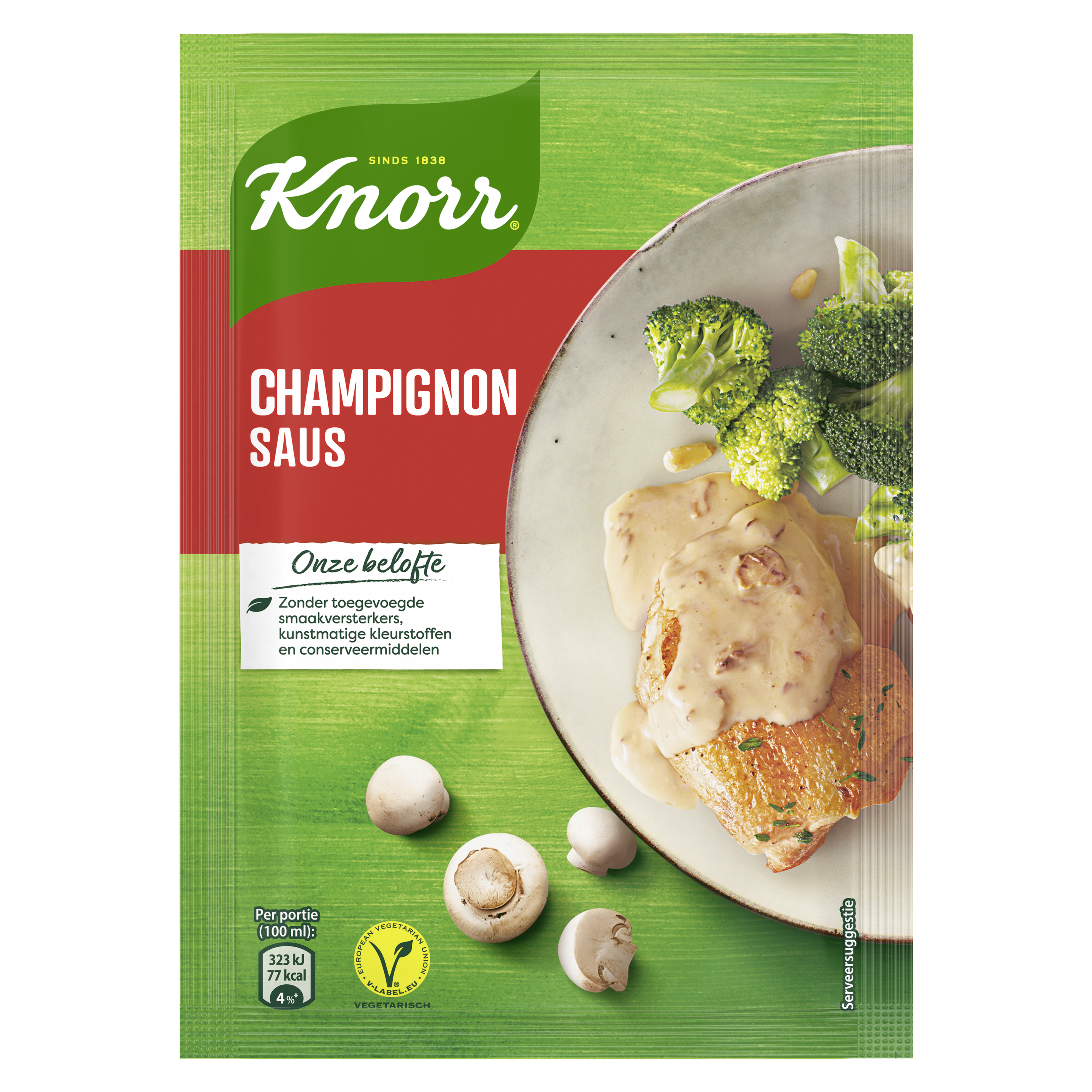 Champignonsaus (vlees) packshot