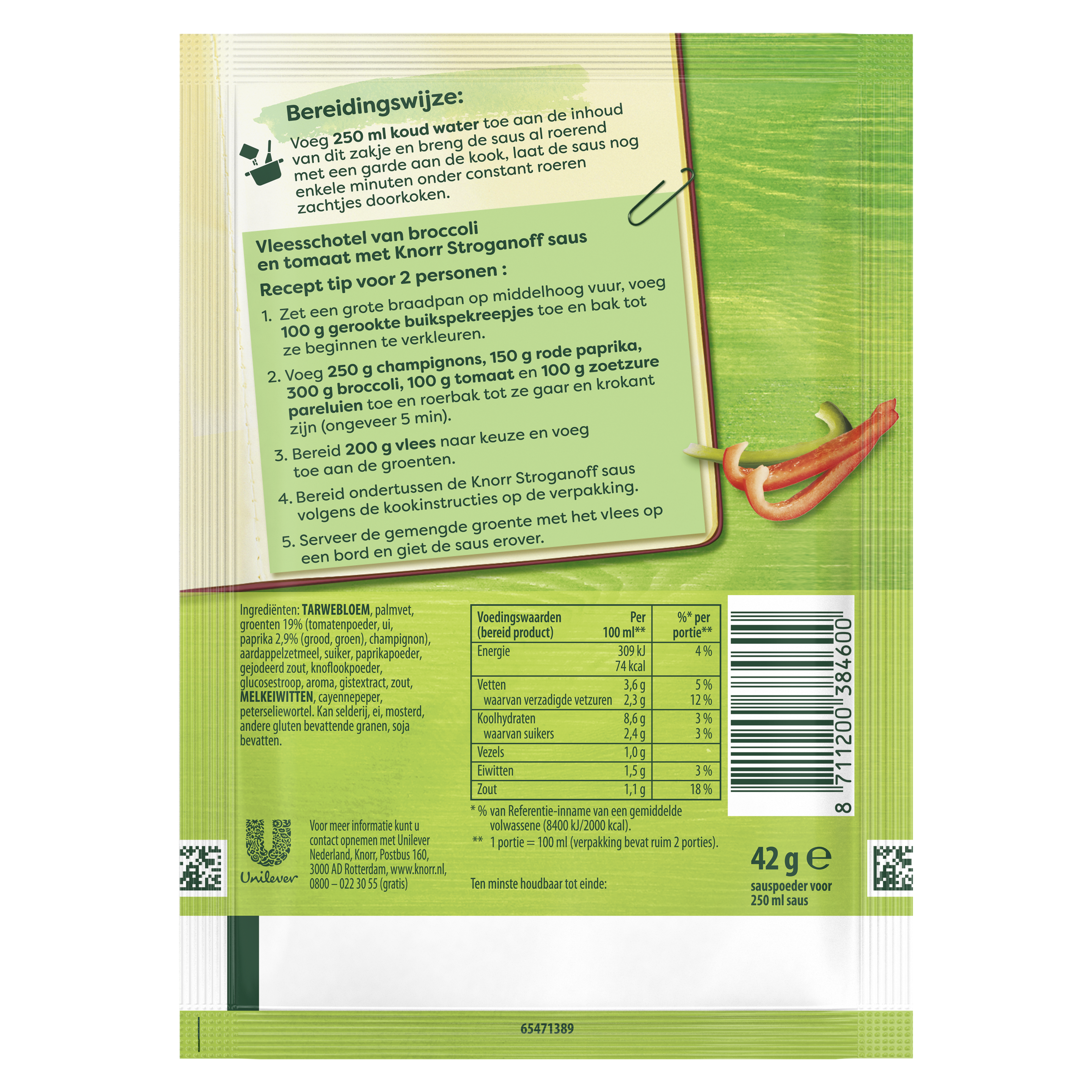 Stroganoffsaus (vlees)