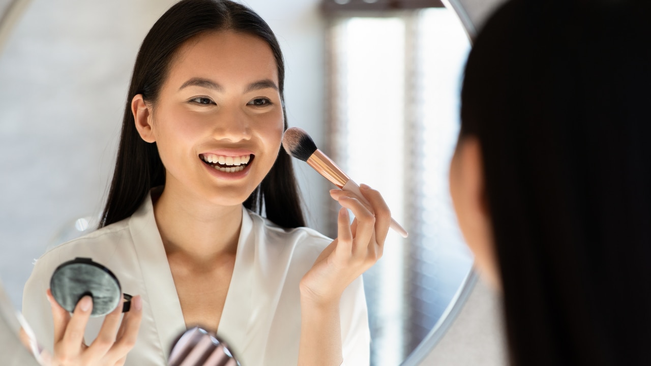 Add a flush of colour: