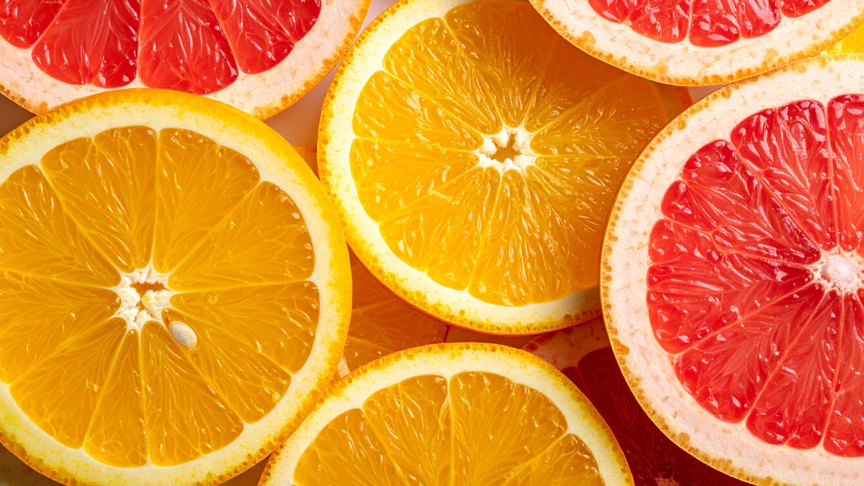 Citrus Fruits (Oranges, Grapefruits):