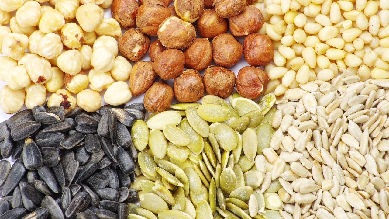 Nuts and Seeds (Walnuts, Almonds, Chia, Flax):