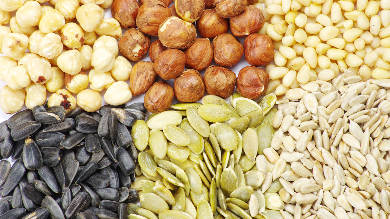 Nuts and Seeds (Walnuts, Almonds, Chia, Flax):